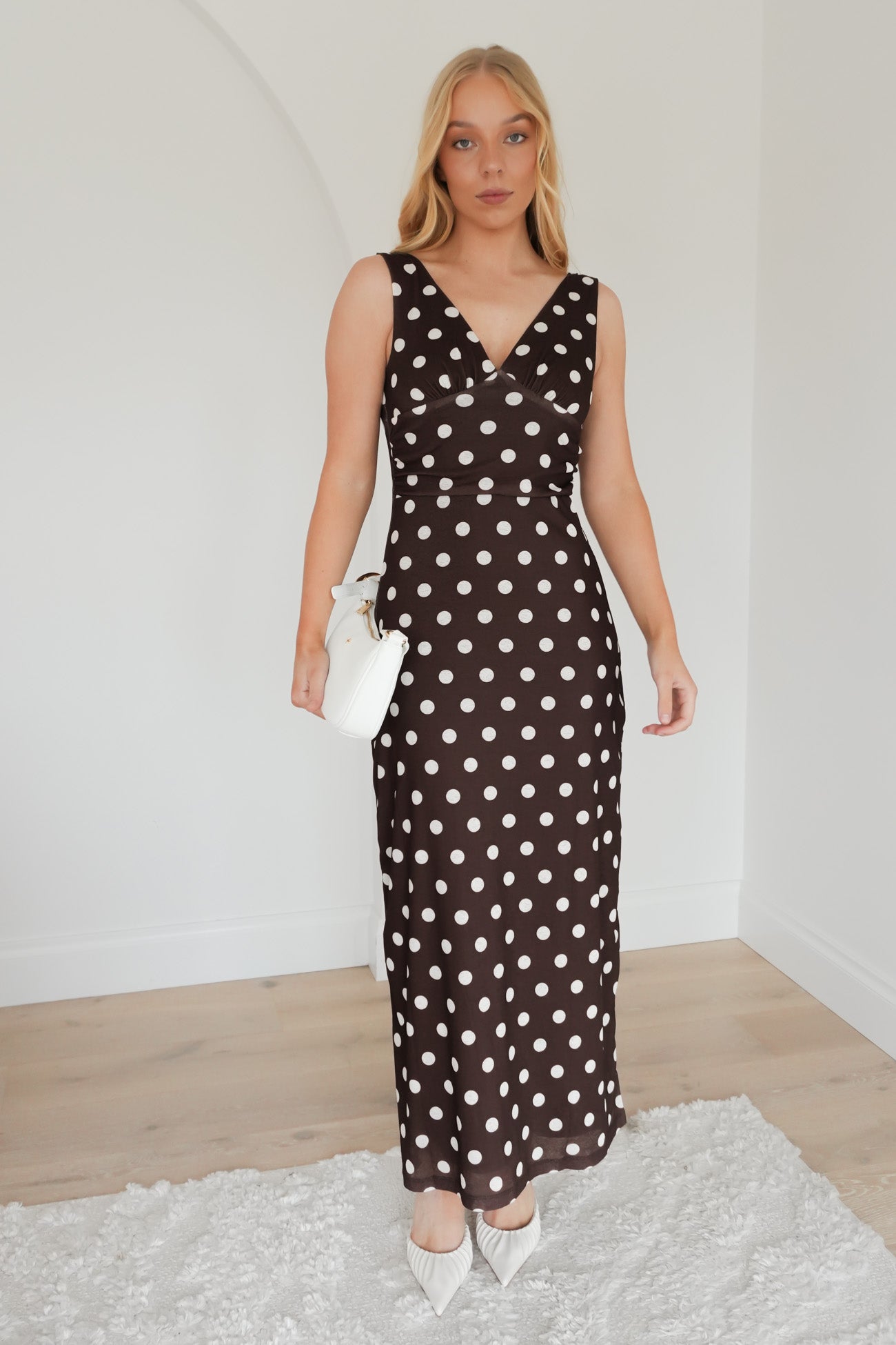 Karolina Maxi Dress Chocolate