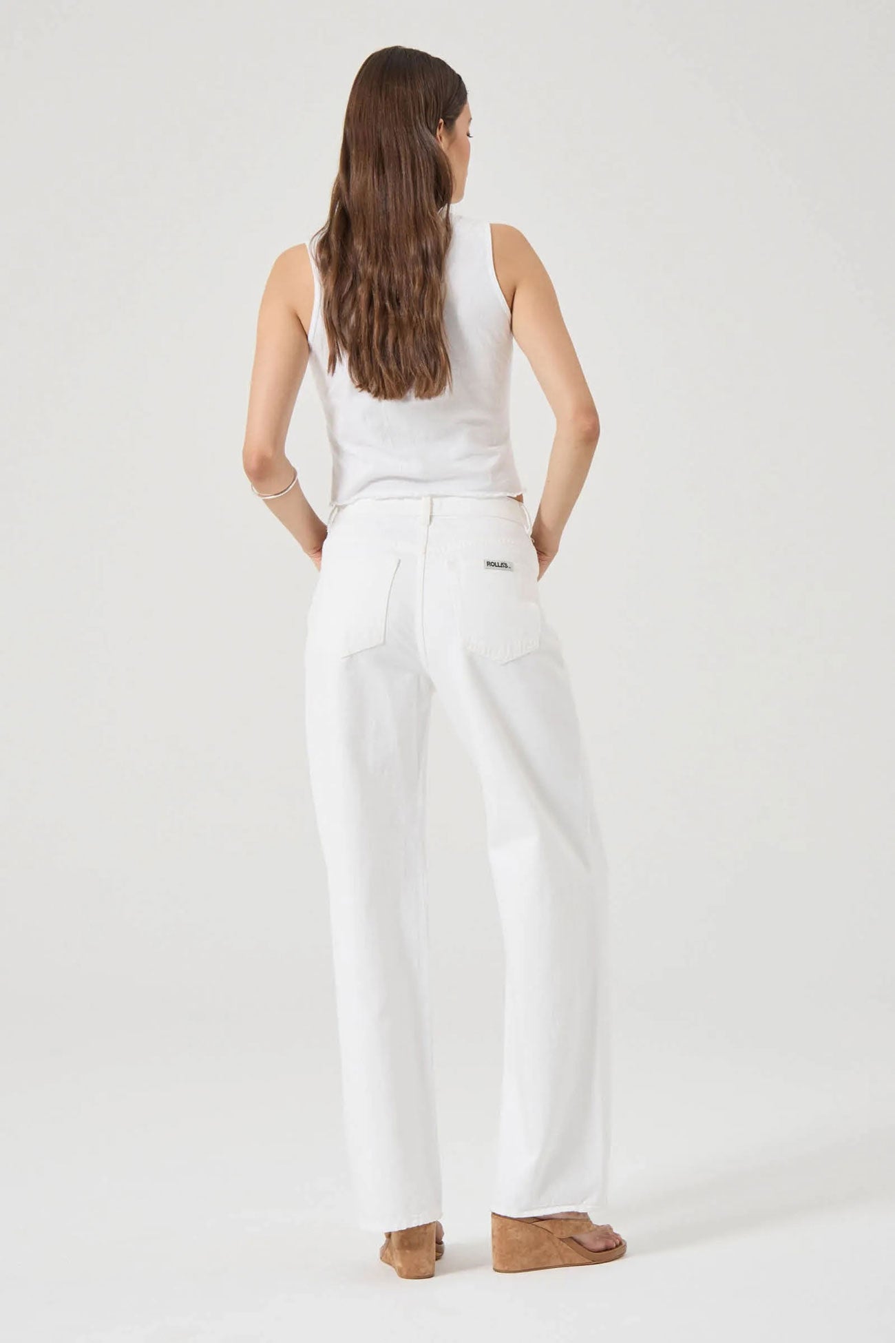 Kate Baggy Jean Vintage White