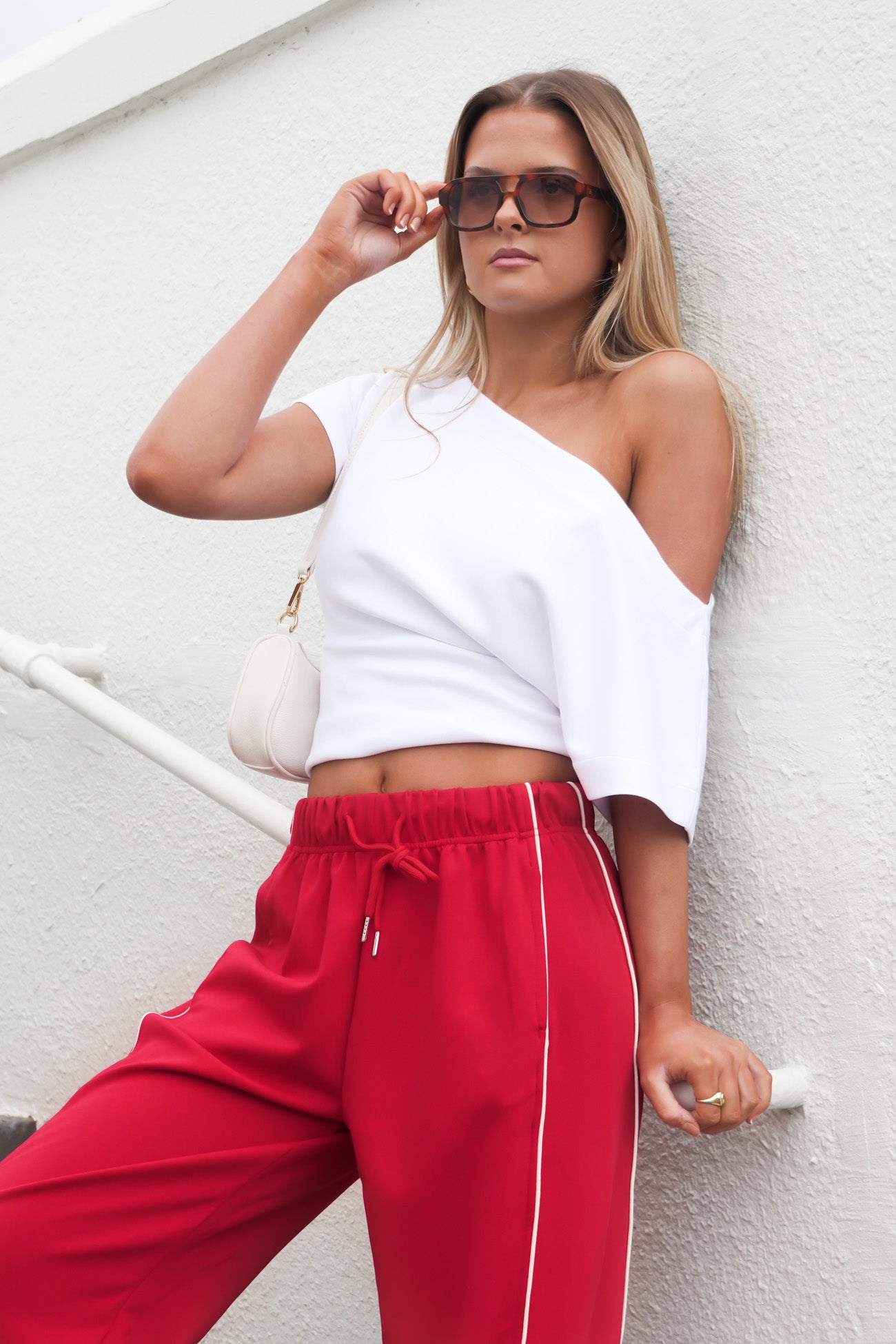 Kayleb Pant Red