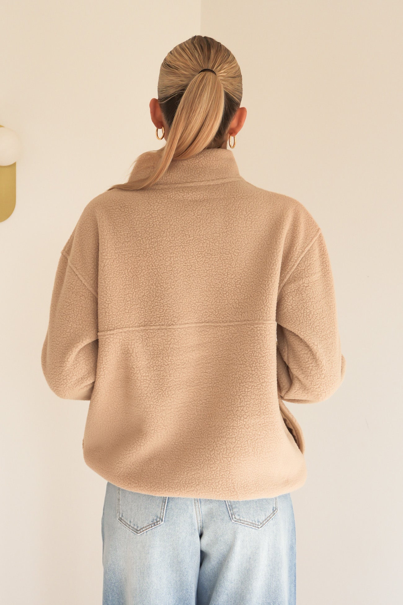 Keep Me Cozy Polar Fleece Natural