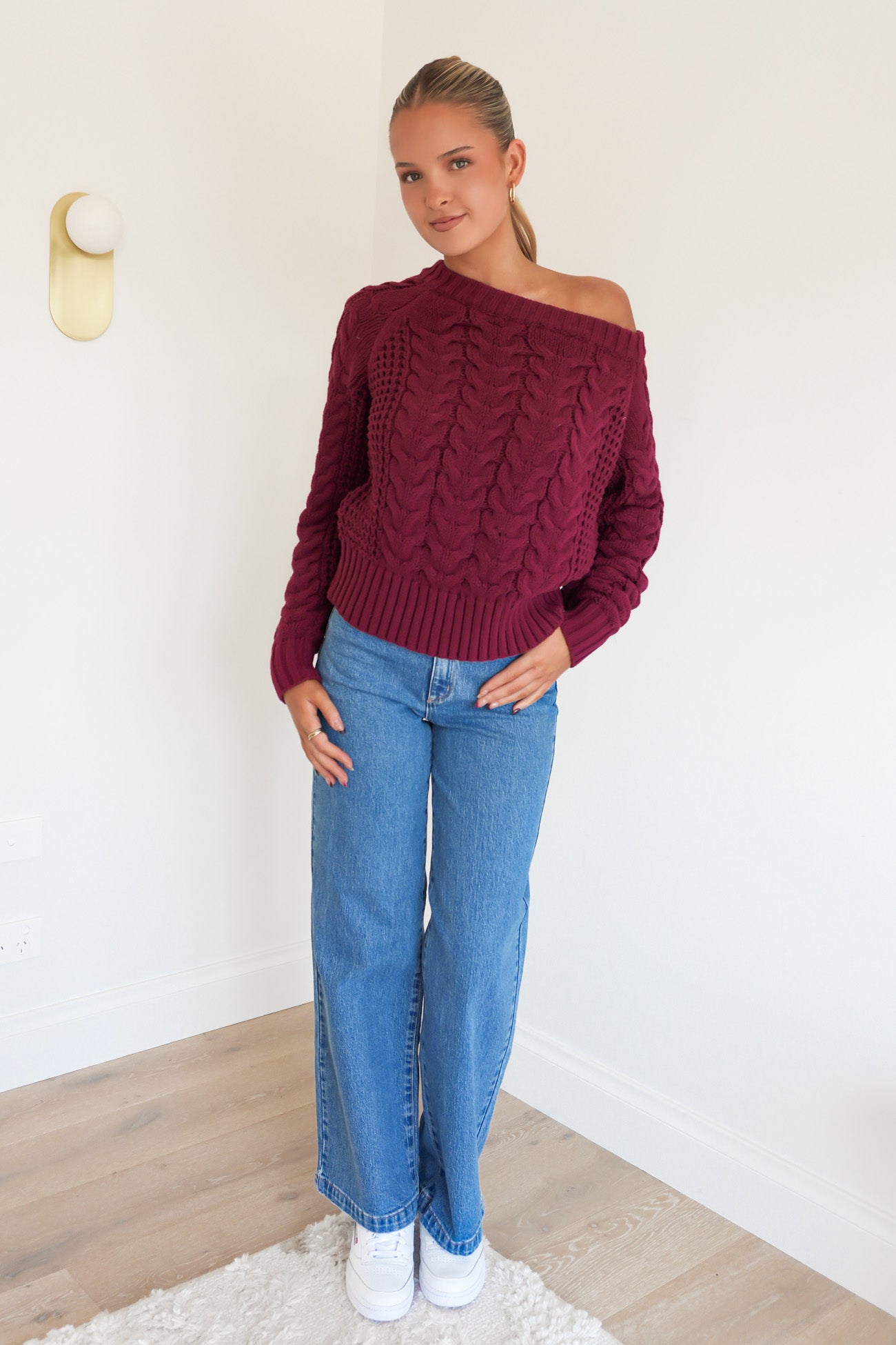 Kelly Knit Wine