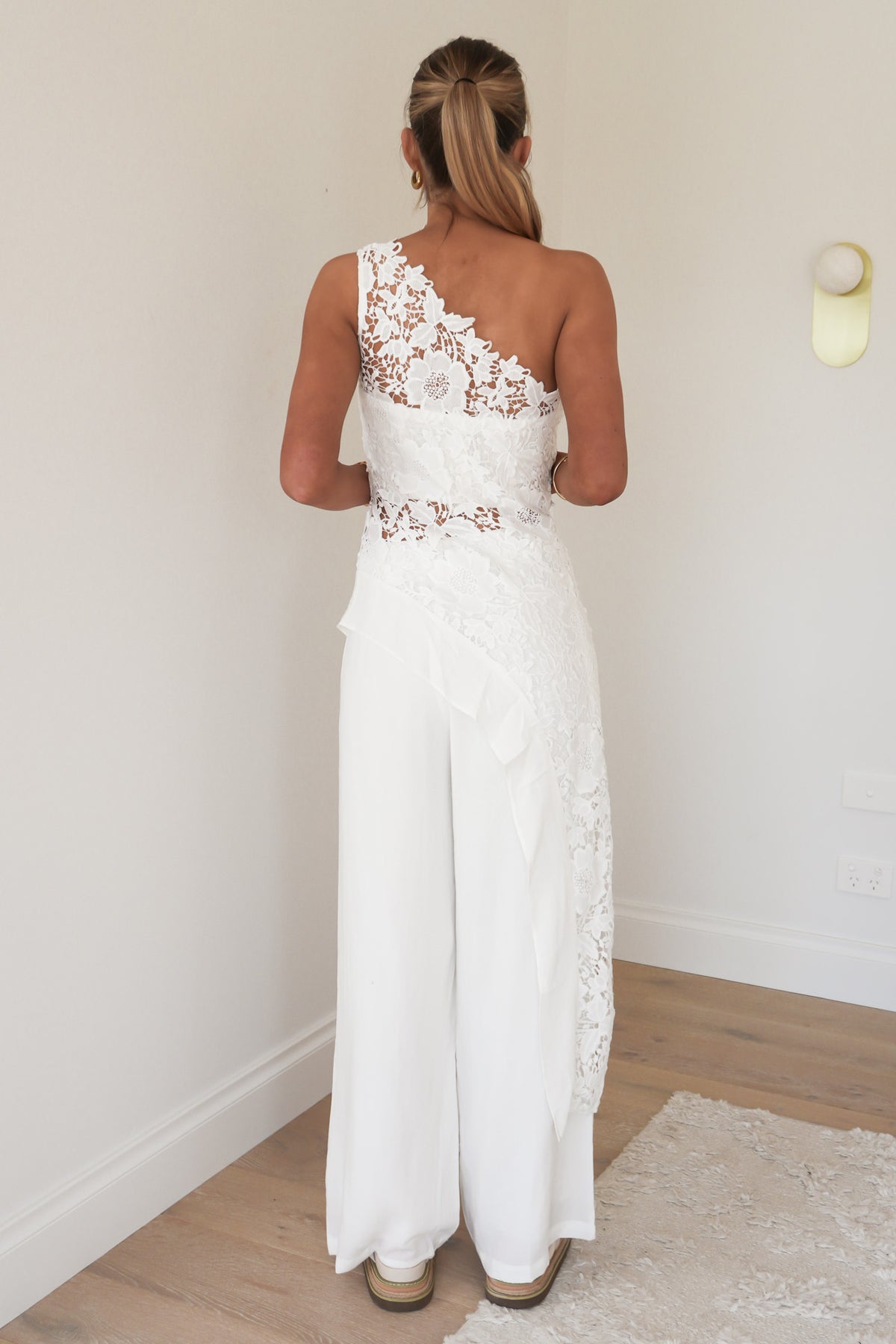 Kelsie Lace Set White