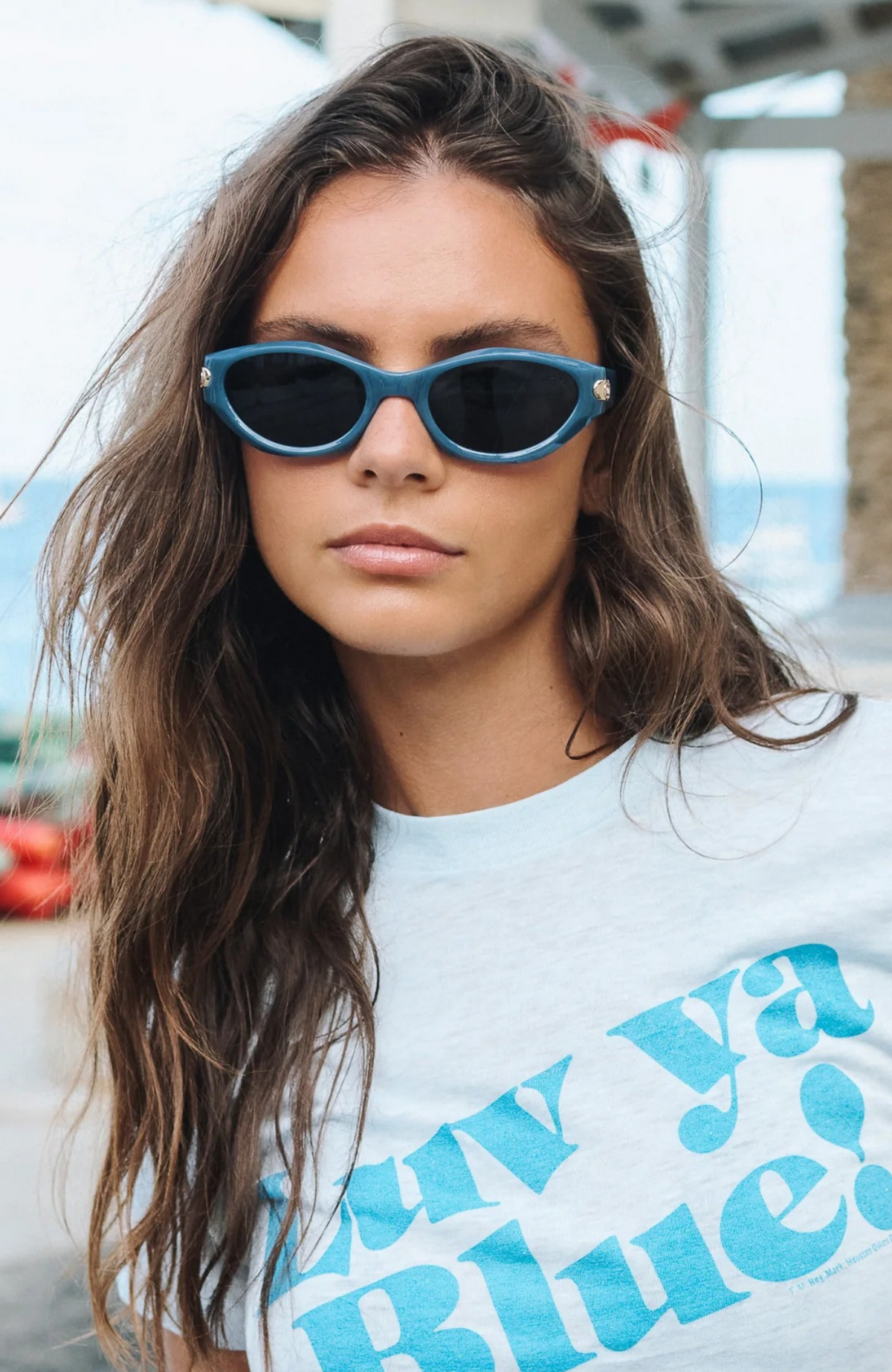 Kensington Sunglasses Malibu Blue Smoke Polarised