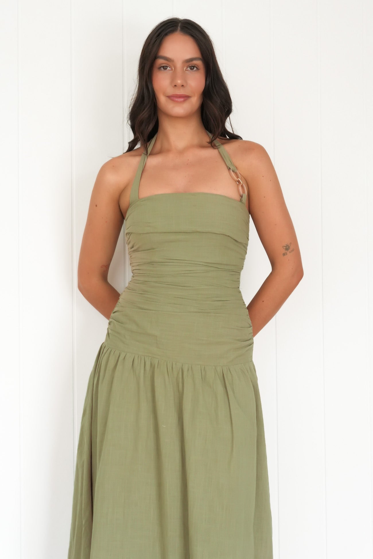 Kieryn Maxi Dress Olive