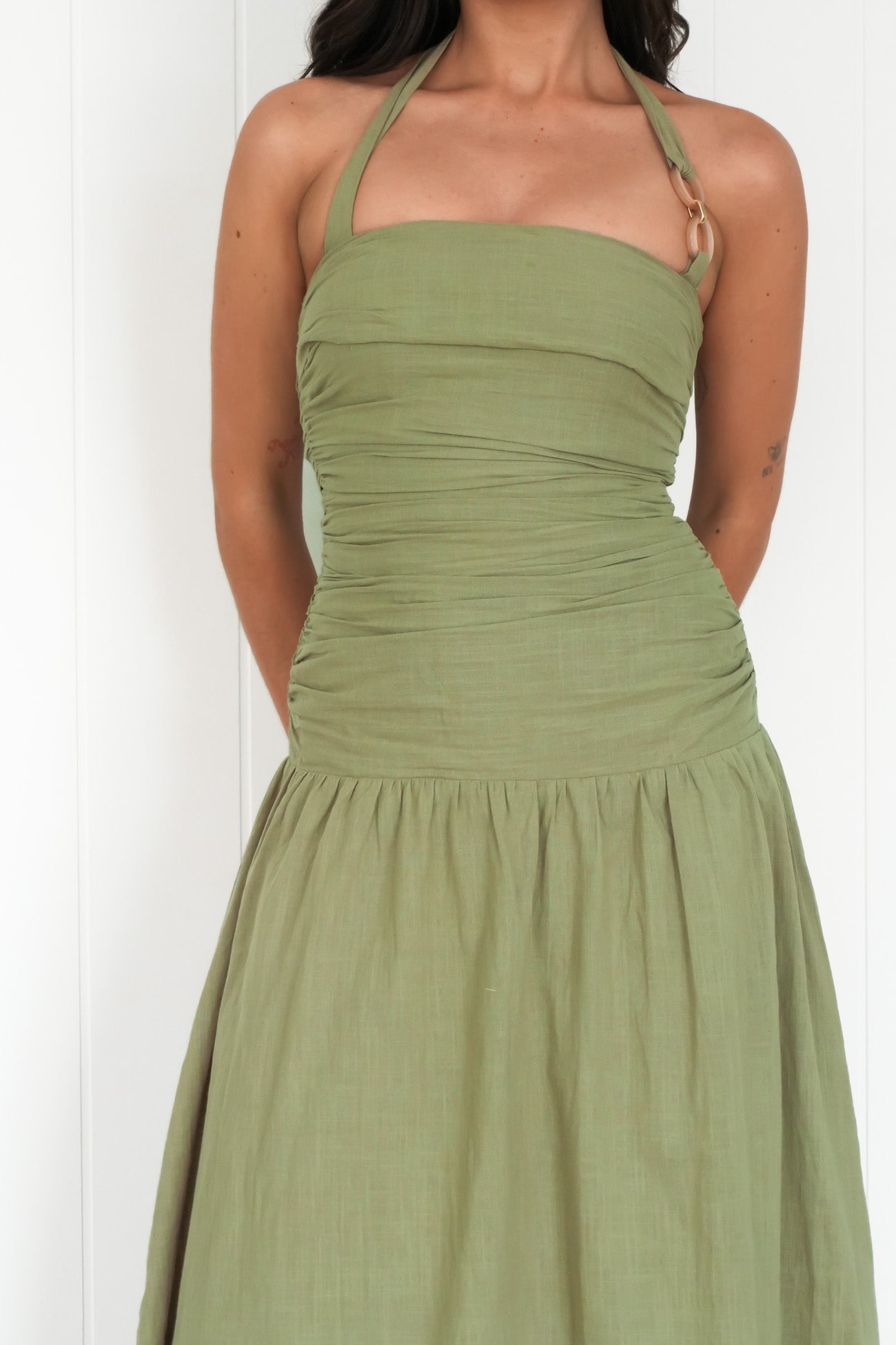 Kieryn Maxi Dress Olive