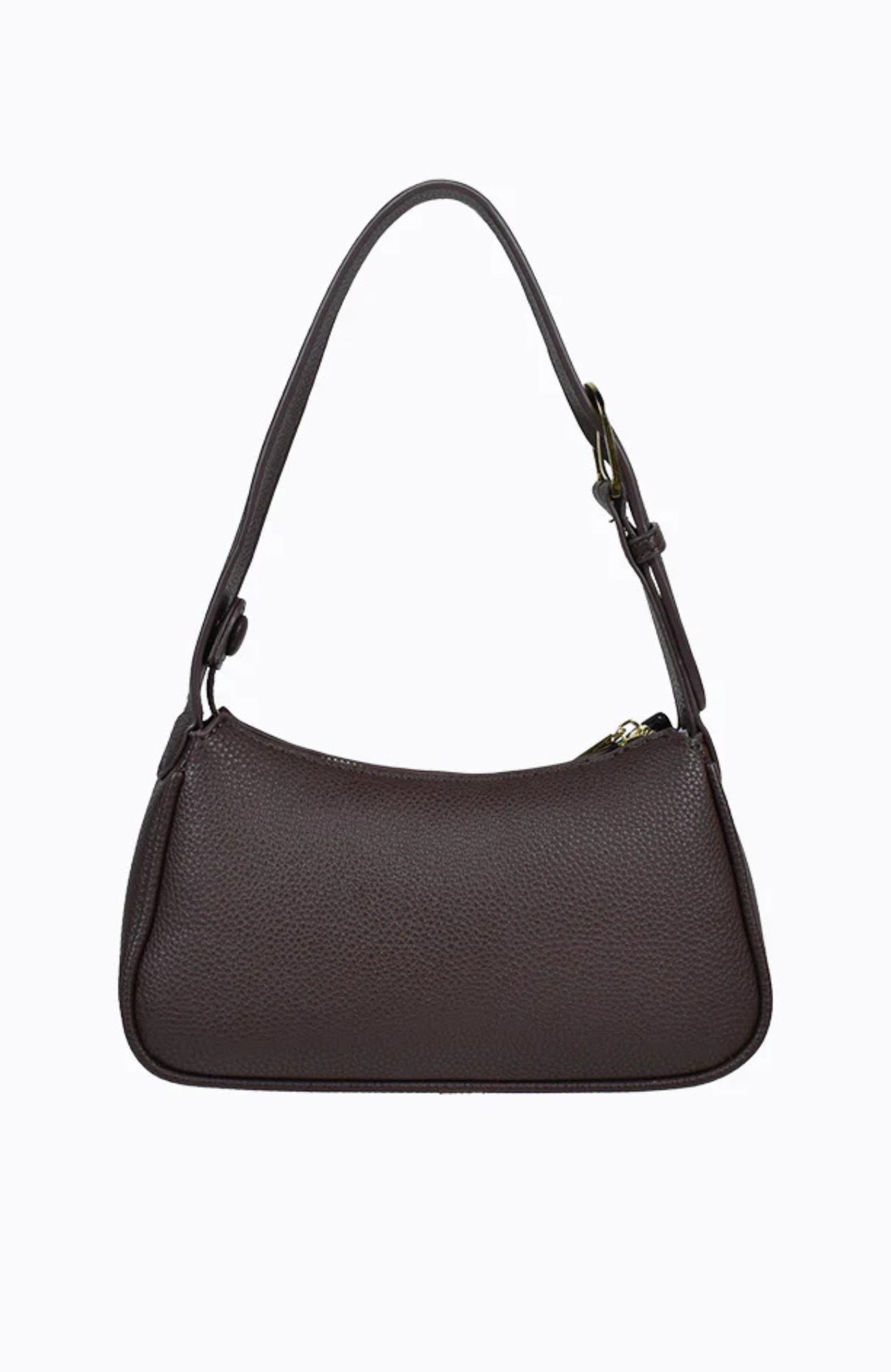 Gabi Bag Chocolate Pebble Gold