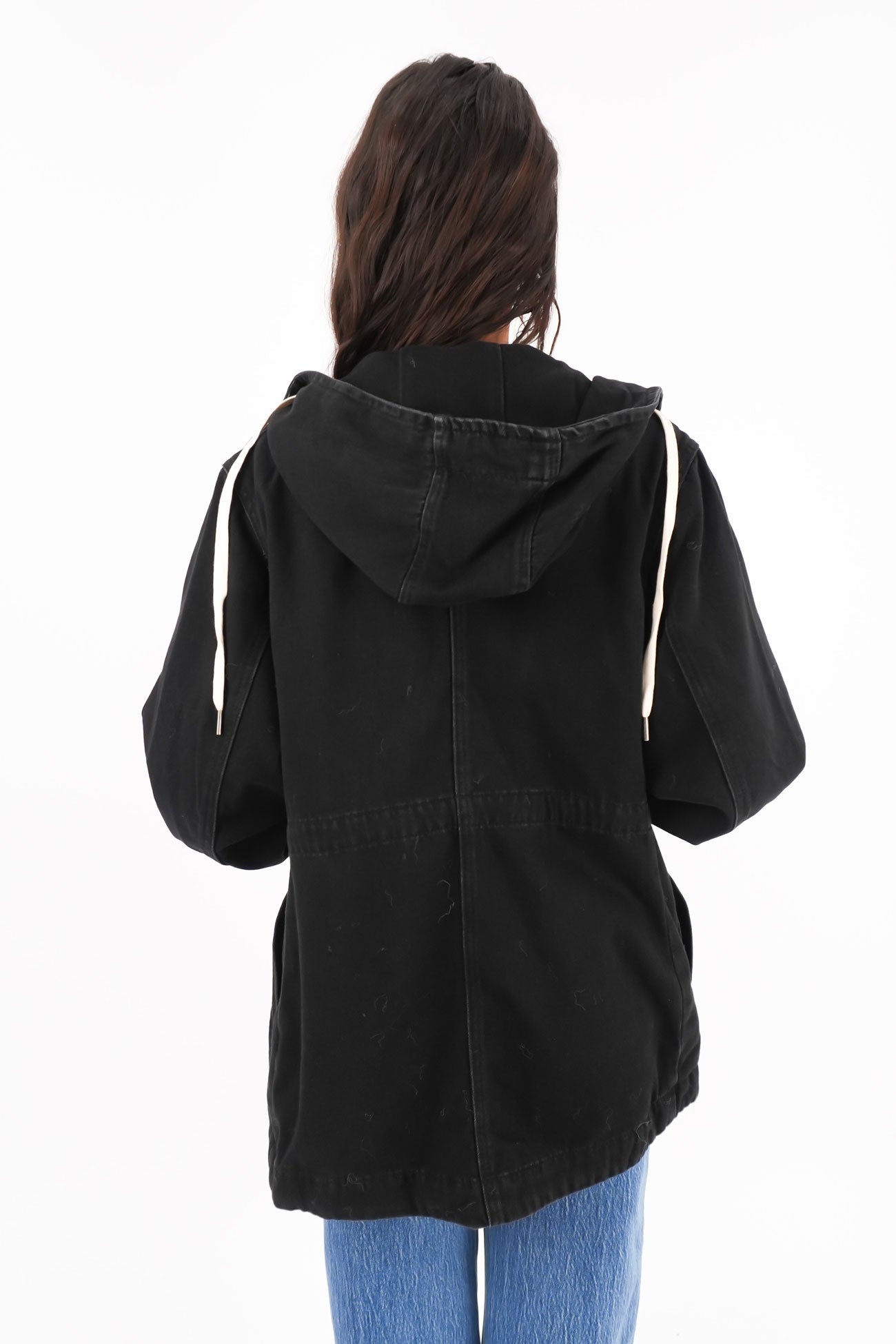 Kingston Anorak Washed Black