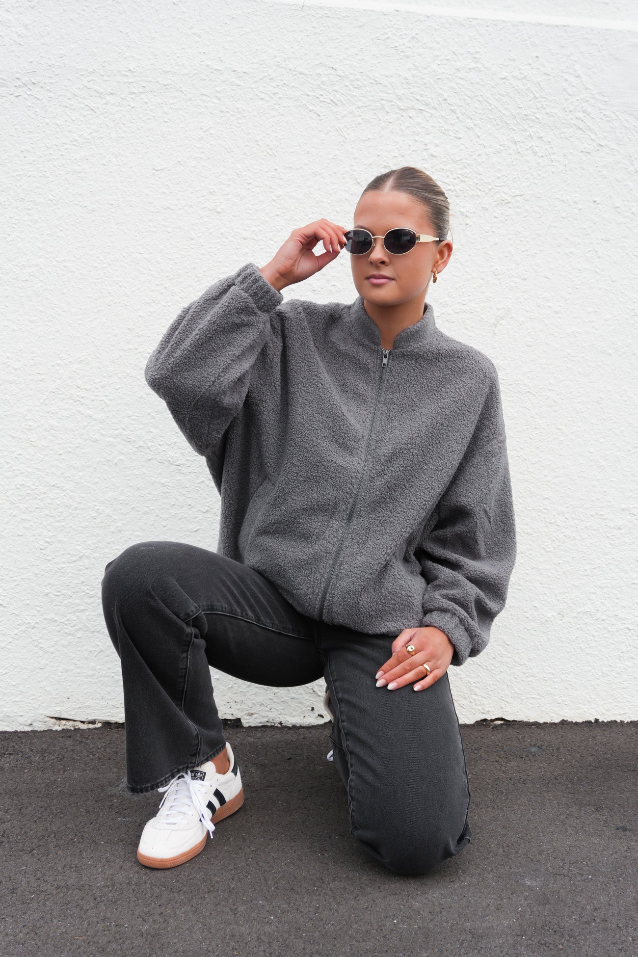 Knox Bomber Jacket Grey