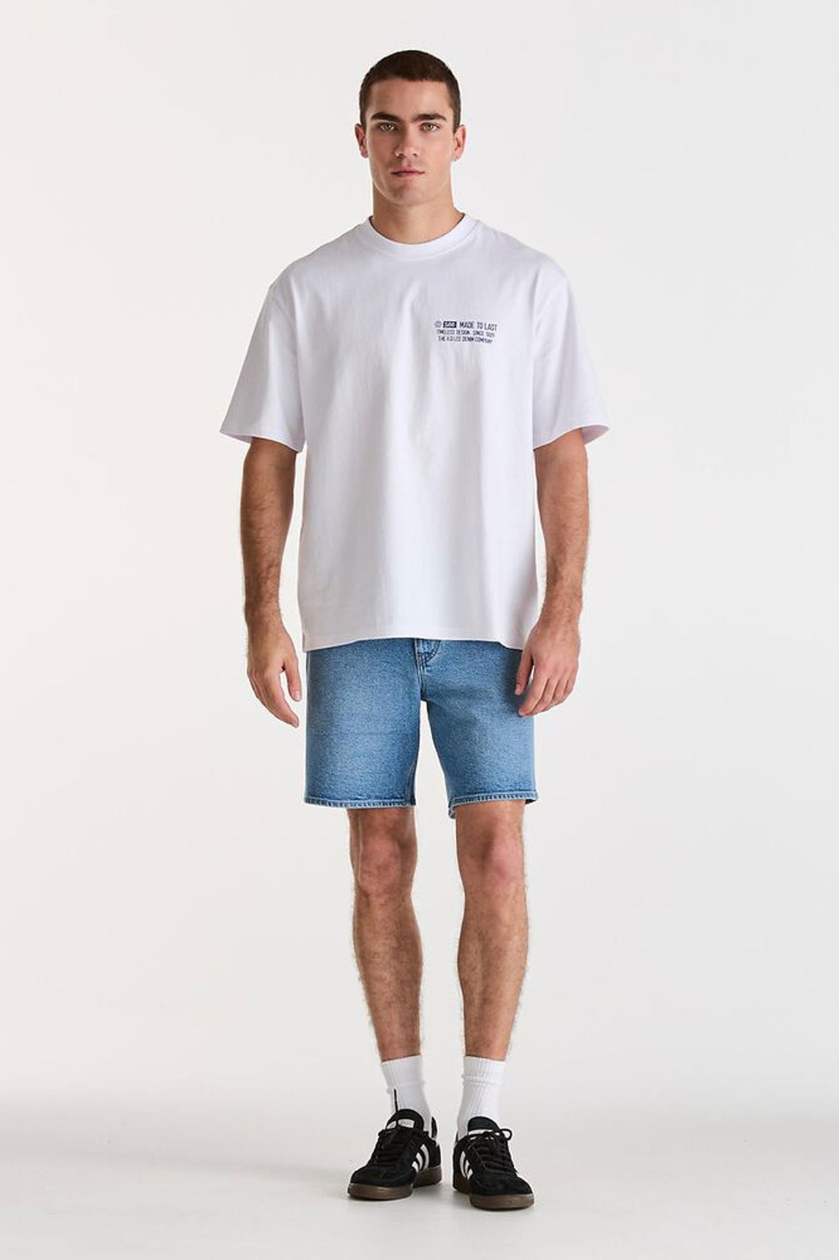 L-Two Short Bold Blue