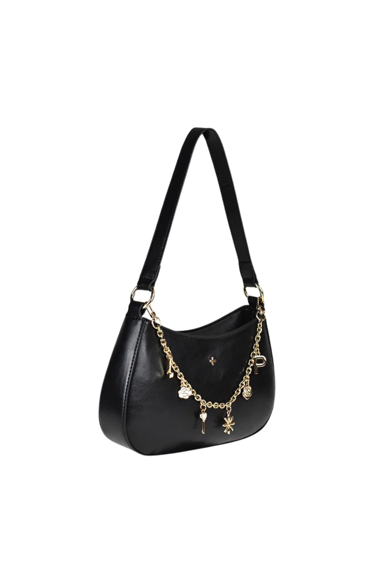 Larue Bag Black PU Gold