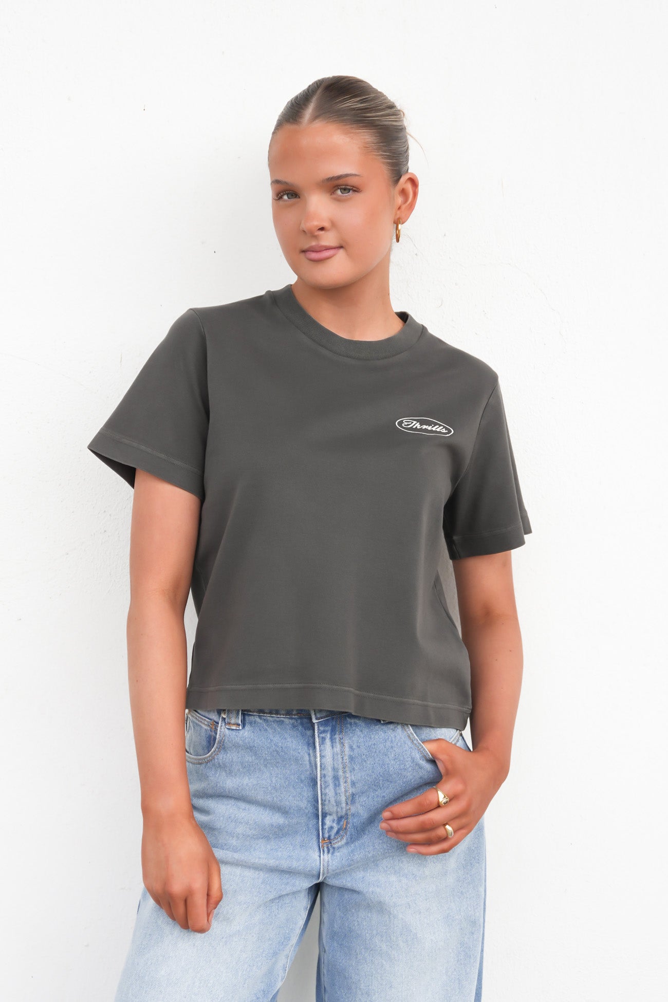 Last Stop Essential Tee Merch Black