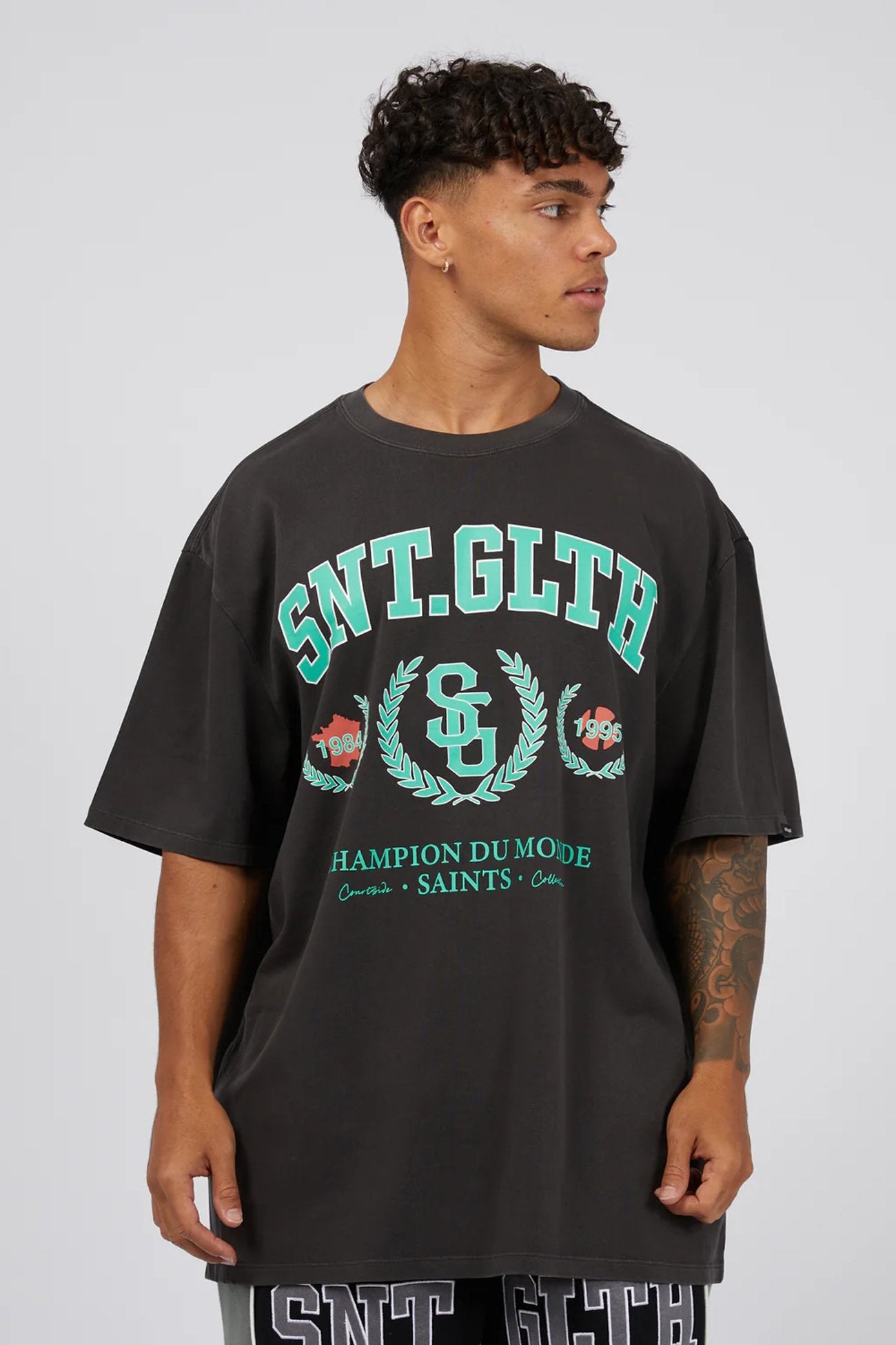 League Tee Coal