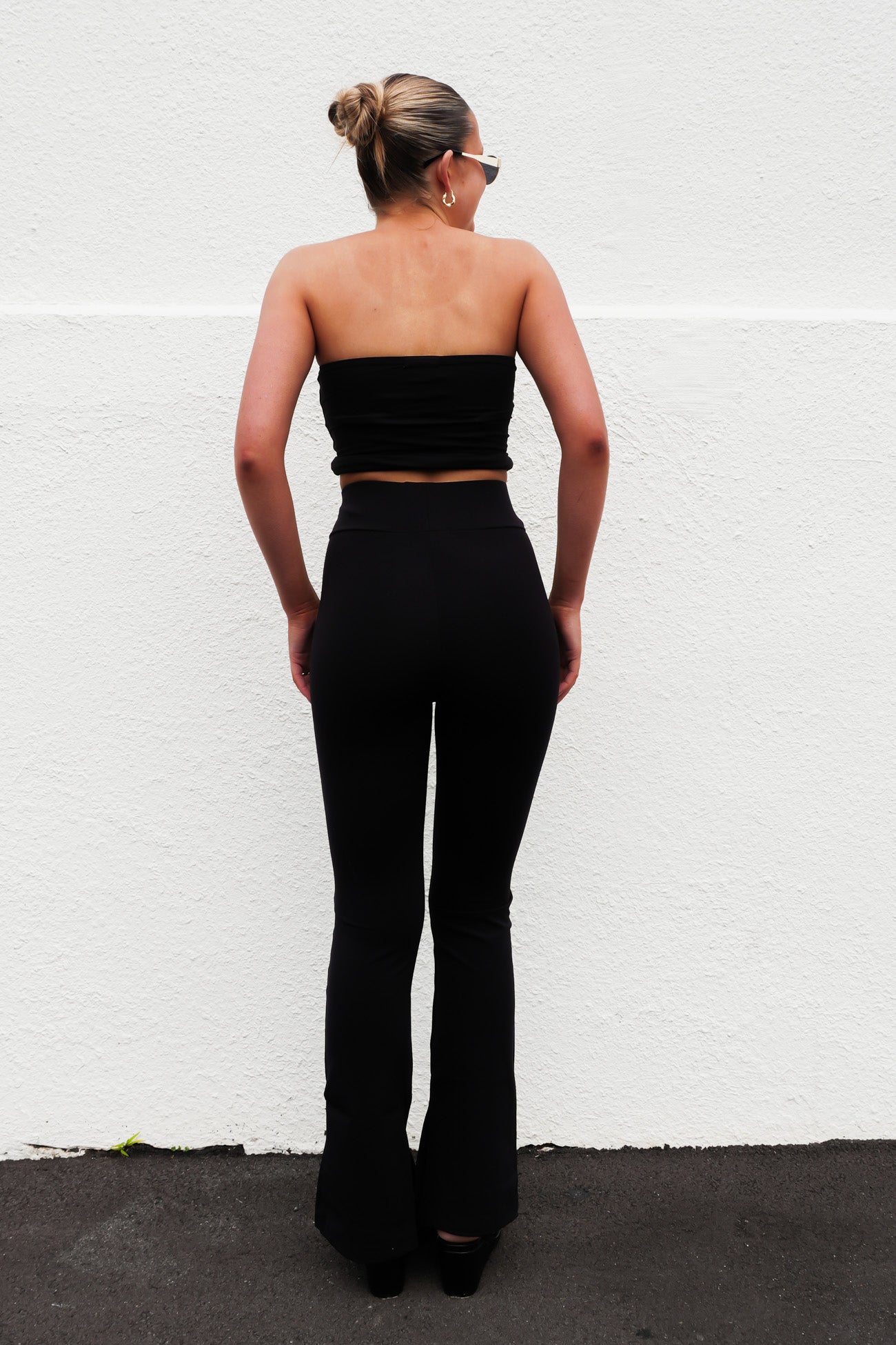 Leighton Flare Pant Black