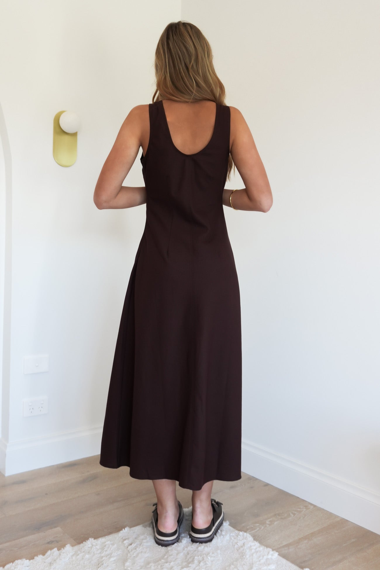 Lenni Maxi Dress Chocolate
