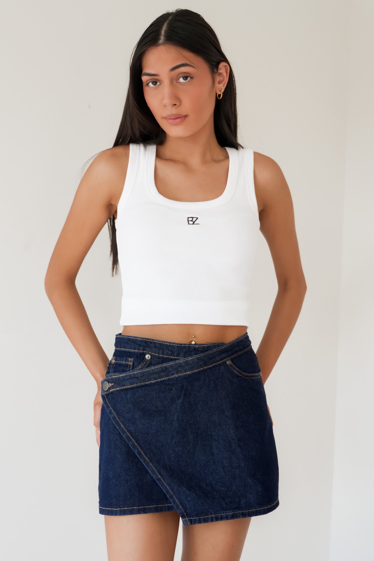 Lenni Mini Skort Indigo