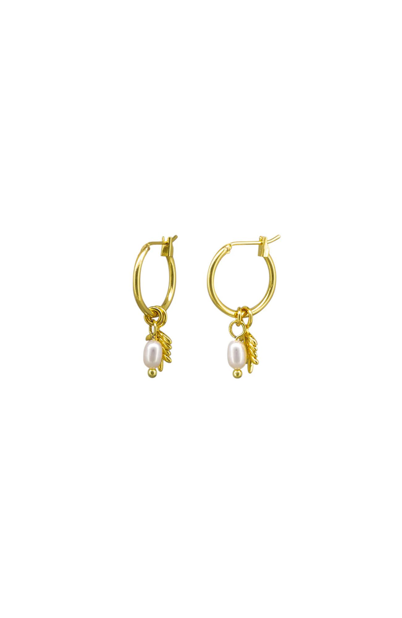 Lenora Hoops Gold