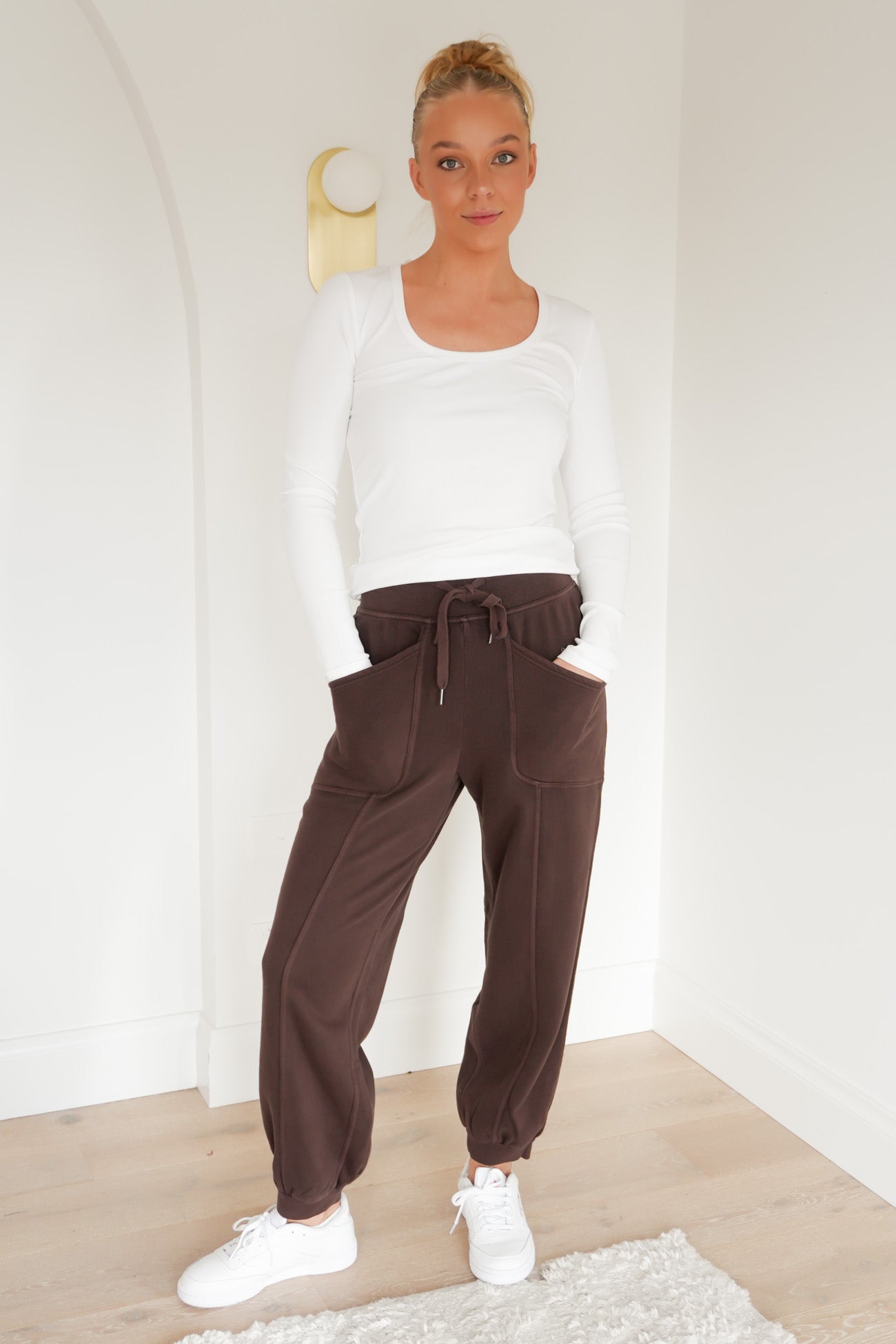 Leo Trackpant Coffee