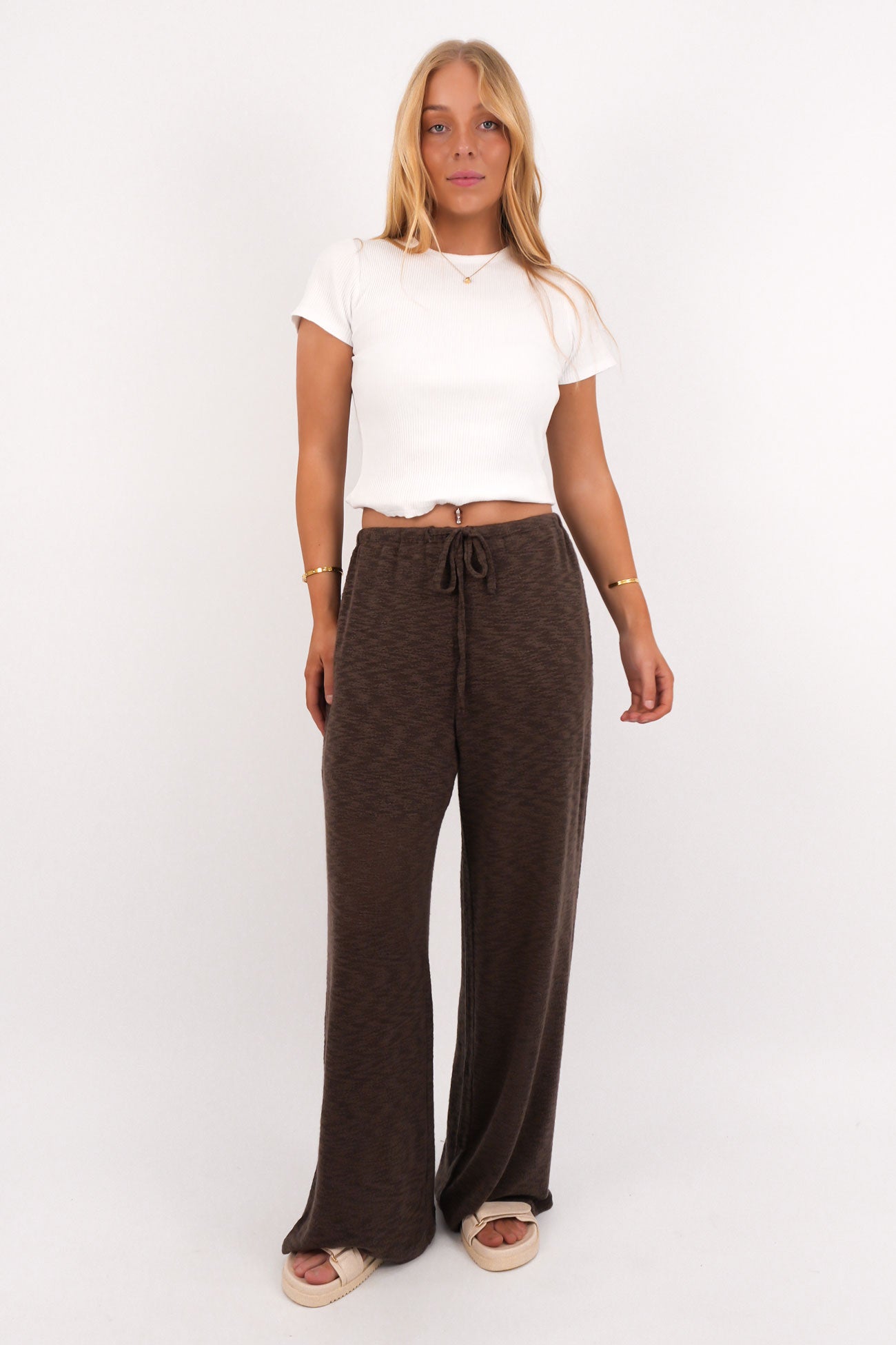 Leonie Pant Chocolate