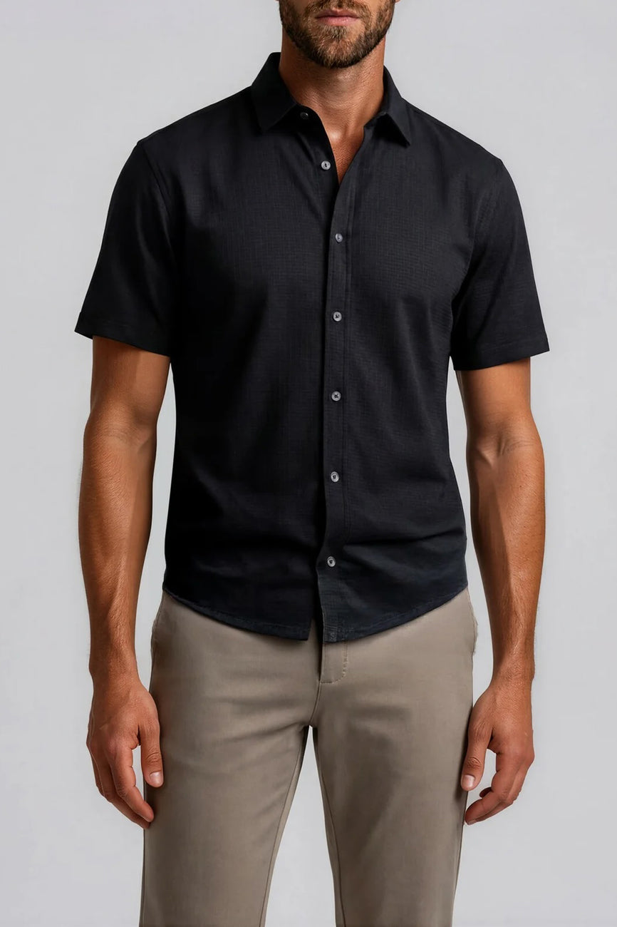 Lexington Short Sleeve Shirt Black