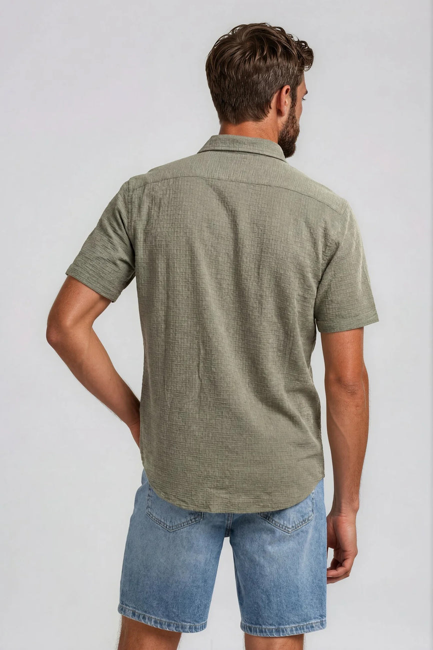 Lexington Short Sleeve Shirt Khaki