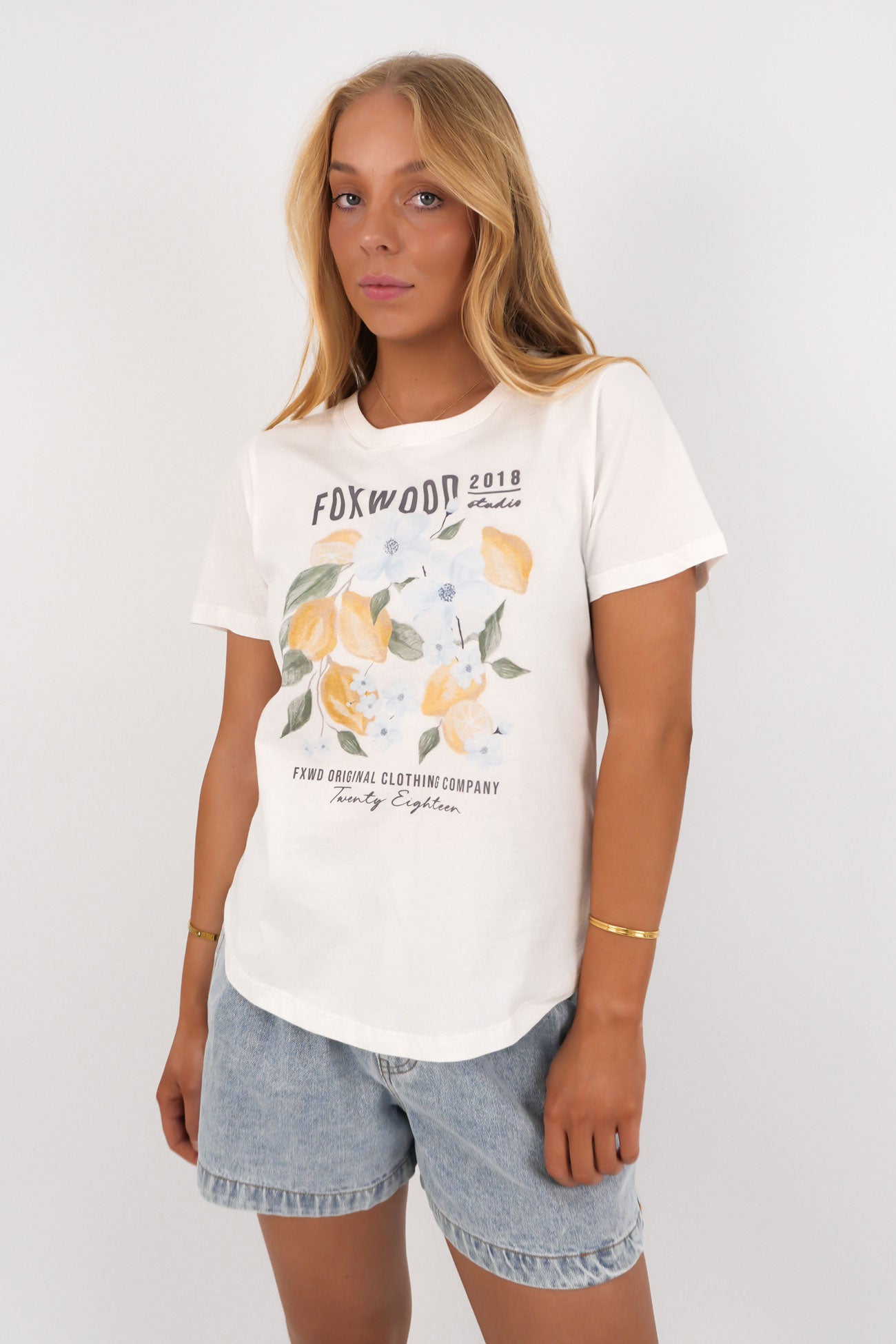 Limoncello Tee Vintage White