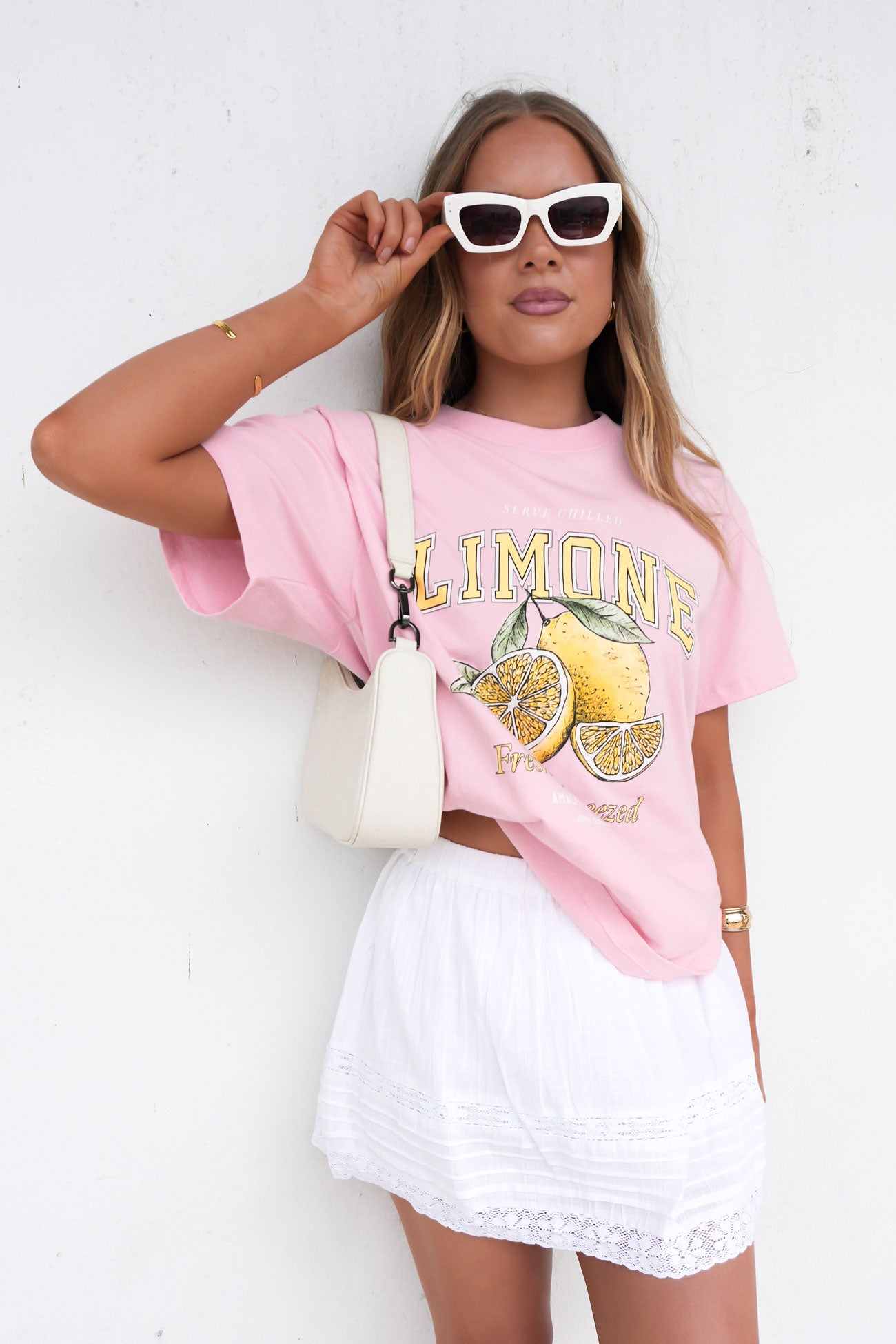 Limone Tee Pink