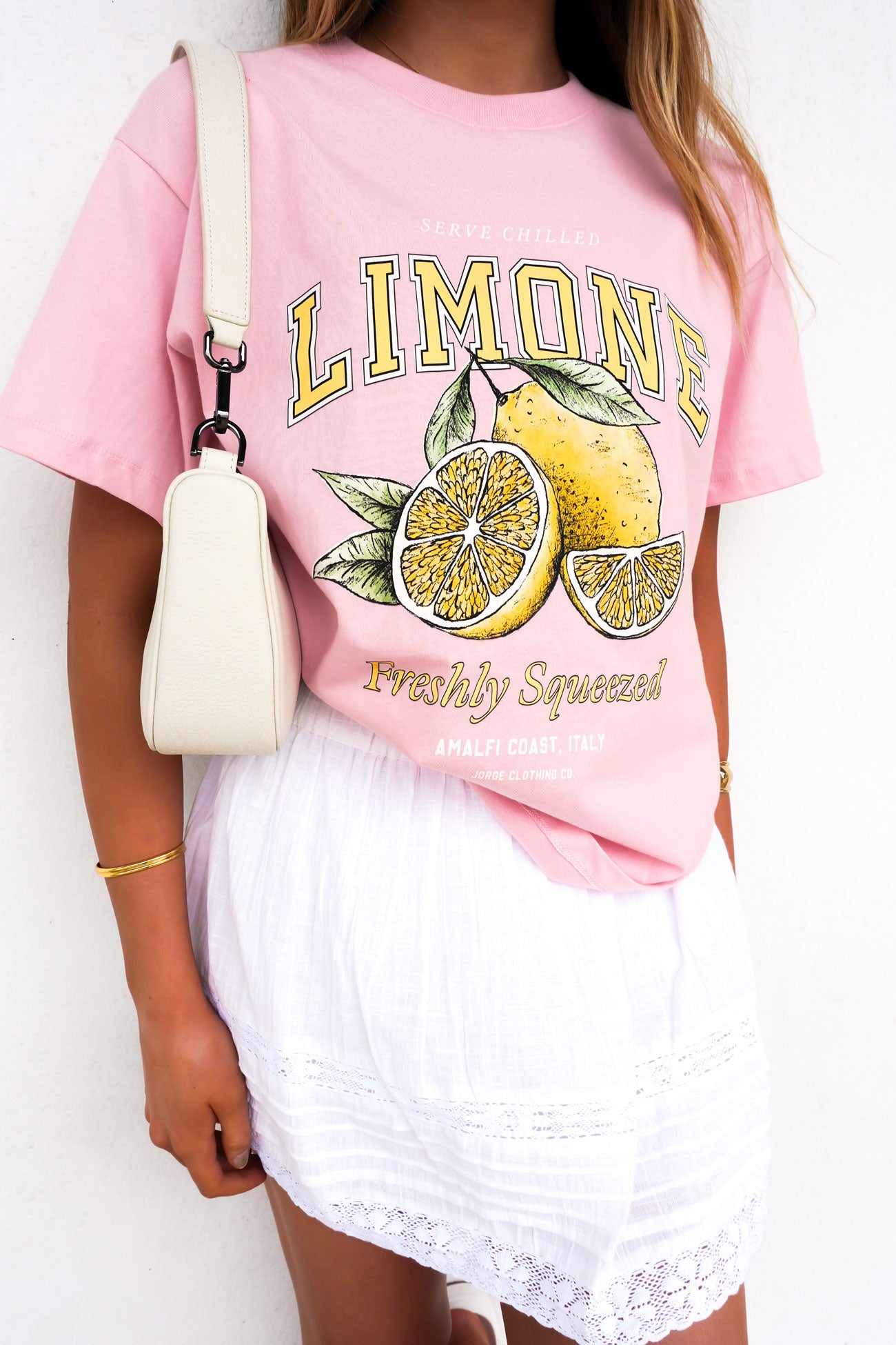 Limone Tee Pink