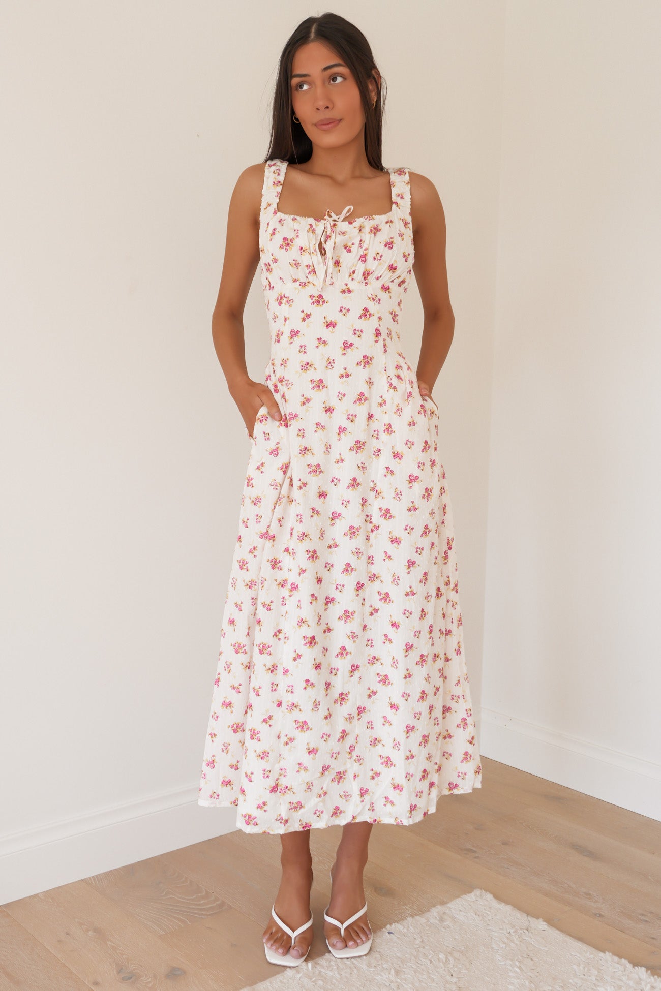 Lorelai Floral Maxi Dress Print
