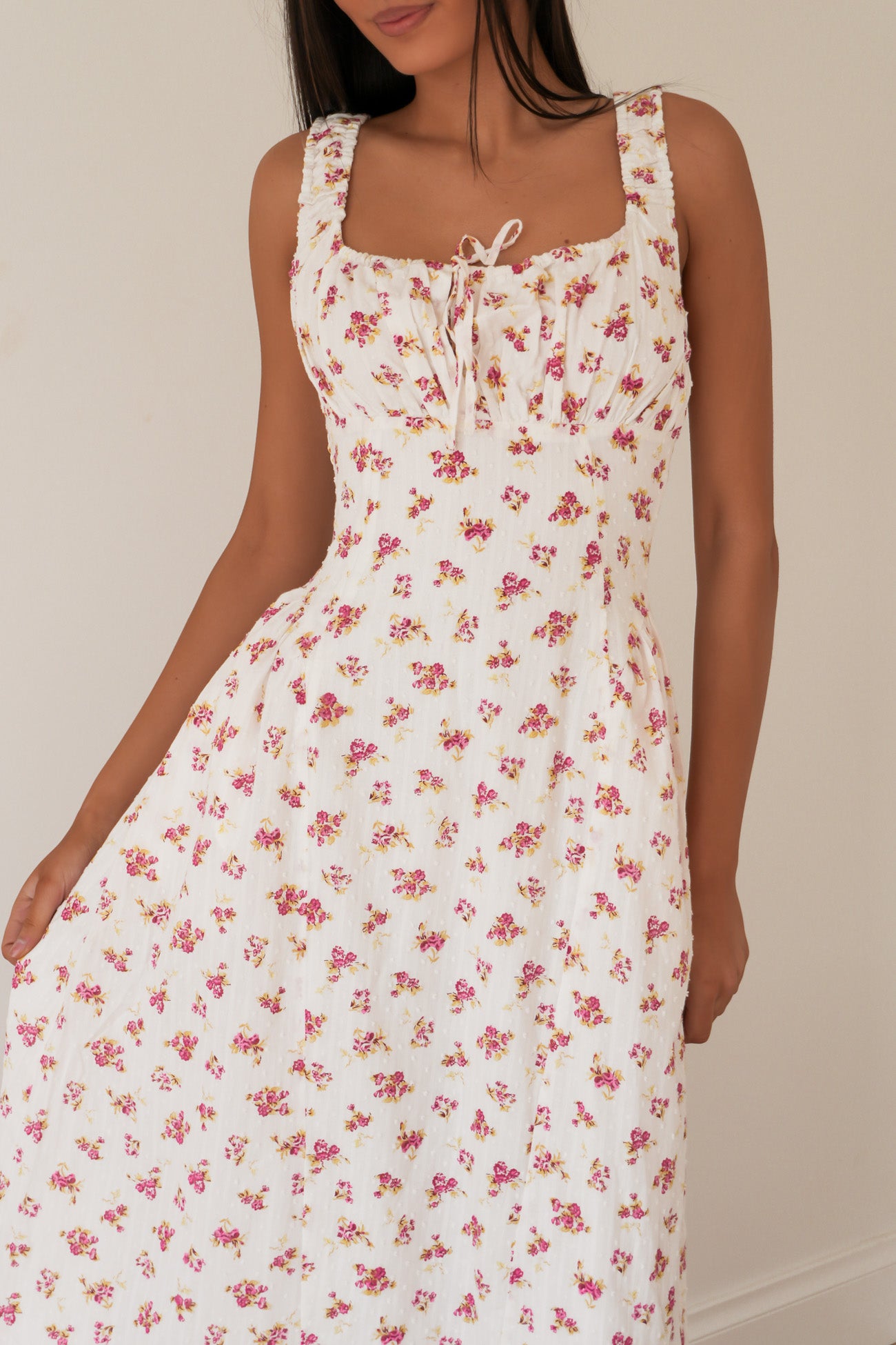 Lorelai Floral Maxi Dress Print