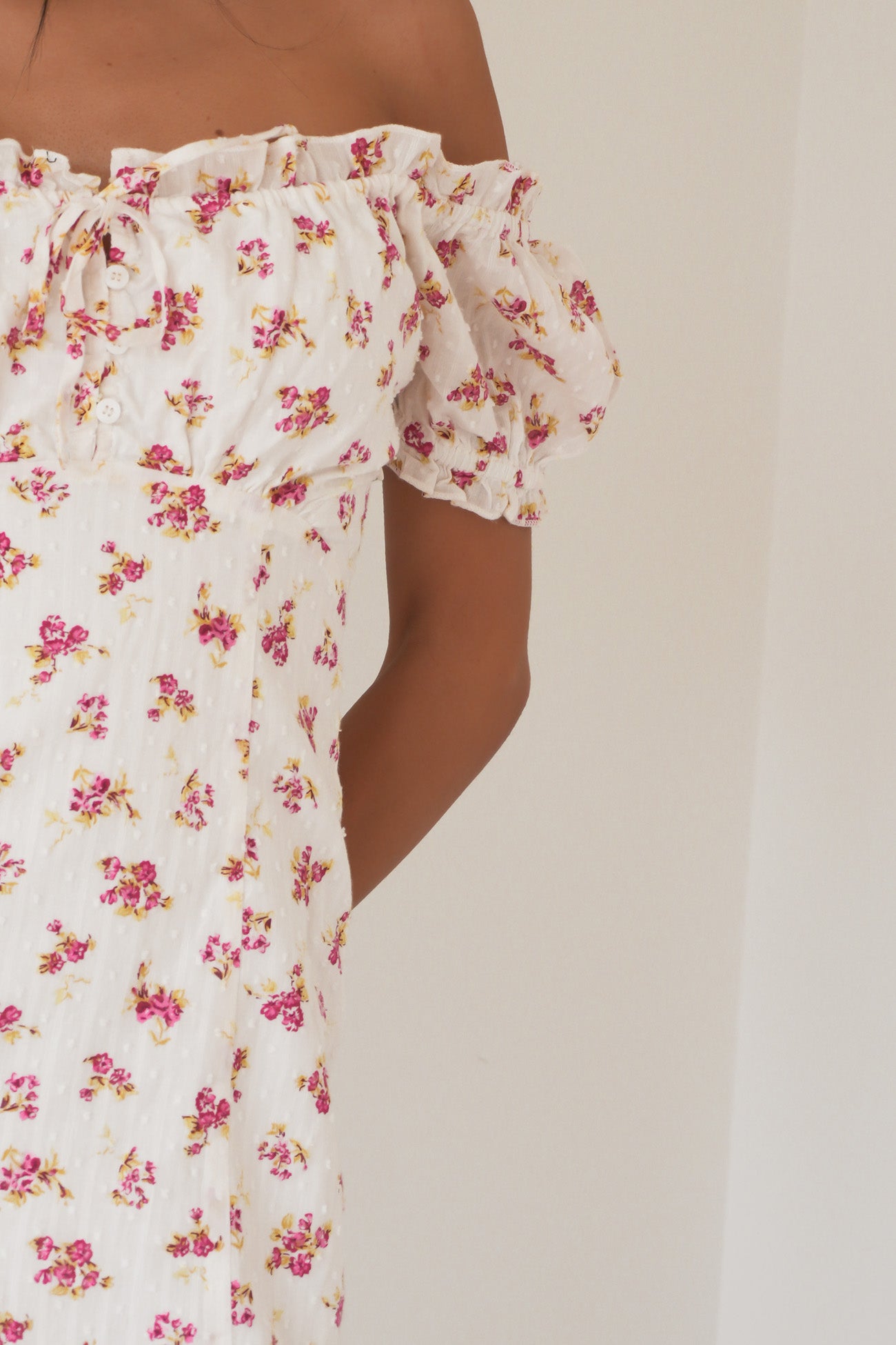 Lorelai Floral Mini Dress Print