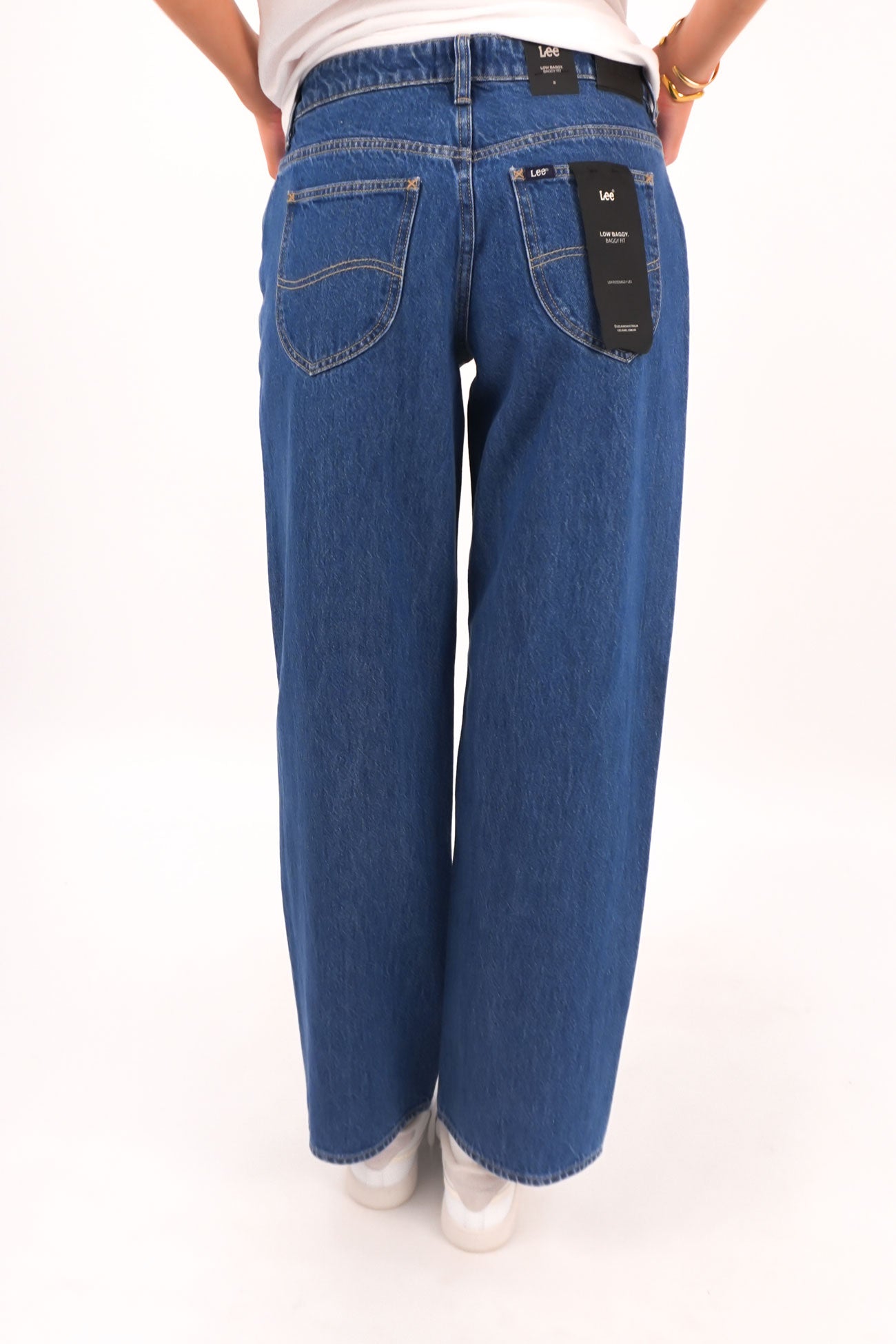 Low Baggy Jean Blue Quarter