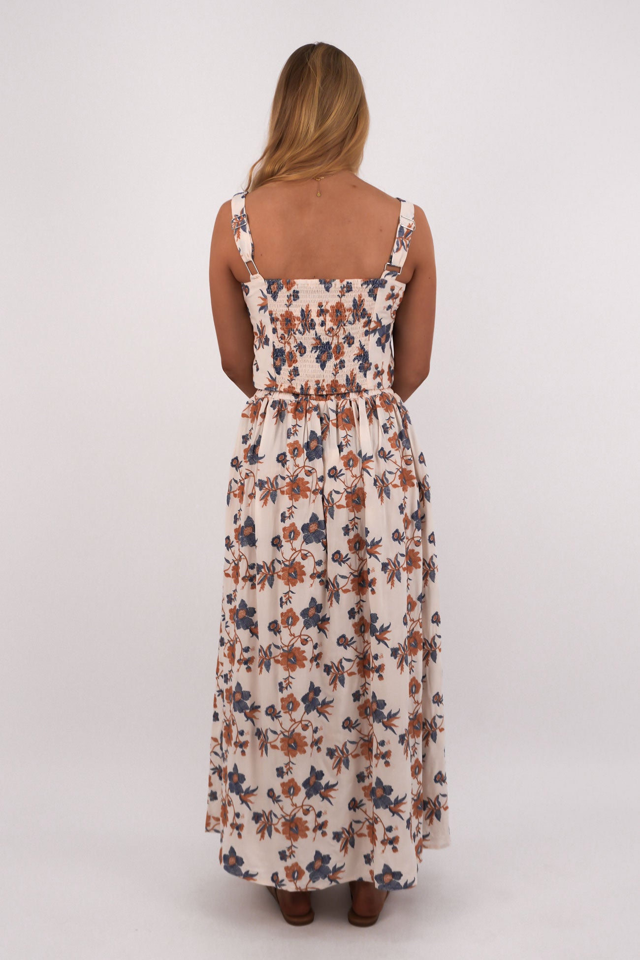 Luca Crop Top Floral Embroidery