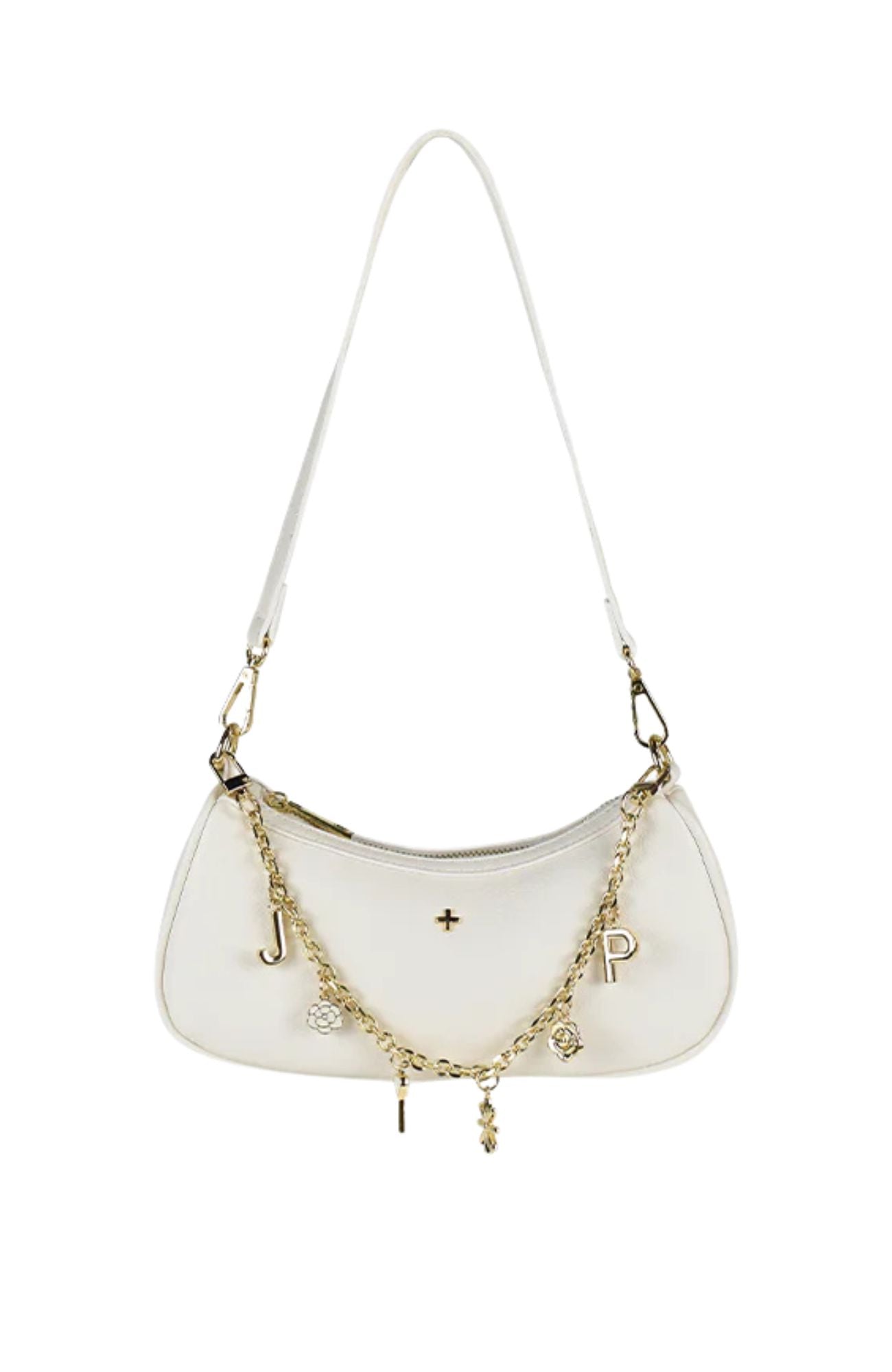 Lucci Bag Ivory Pebble Gold