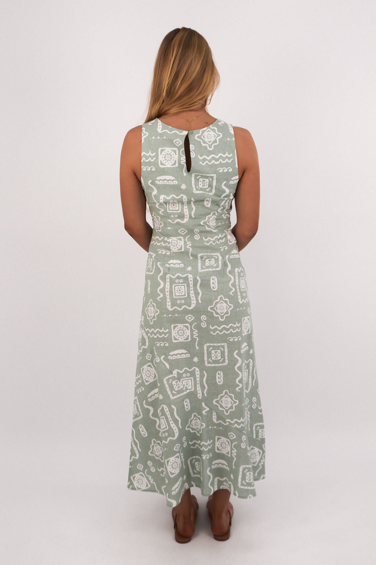 Lucia Maxi Dress Sage