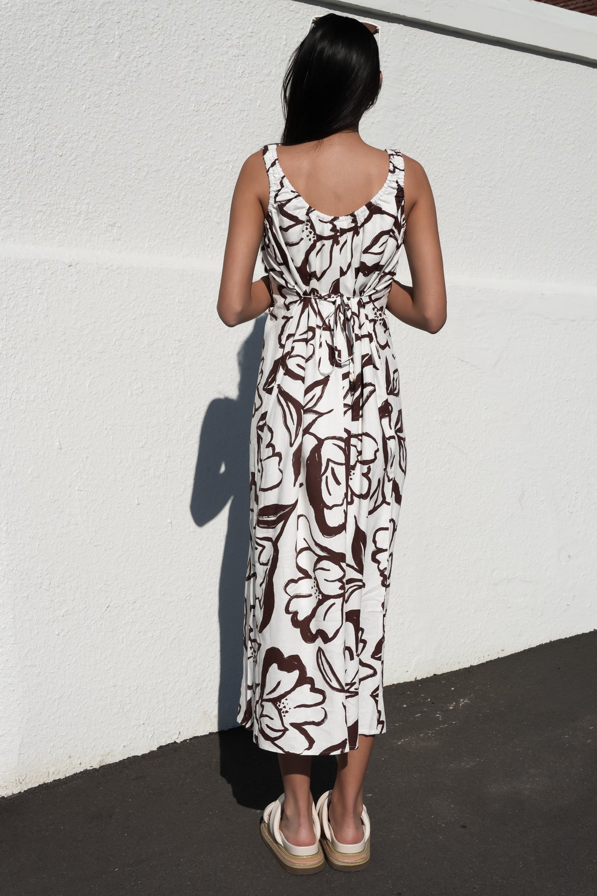 Lucia Maxi Dress Vintage White