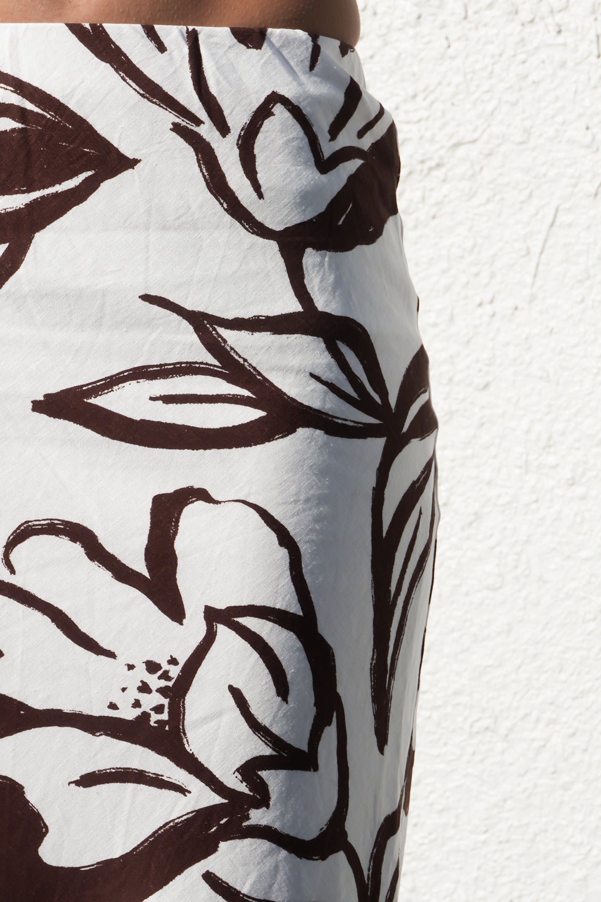 Lucia Maxi Skirt Vintage White