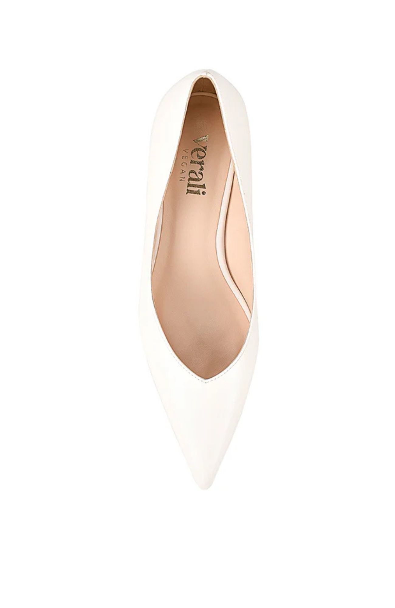 Lucy Kitten Heel Pumps Chalk White