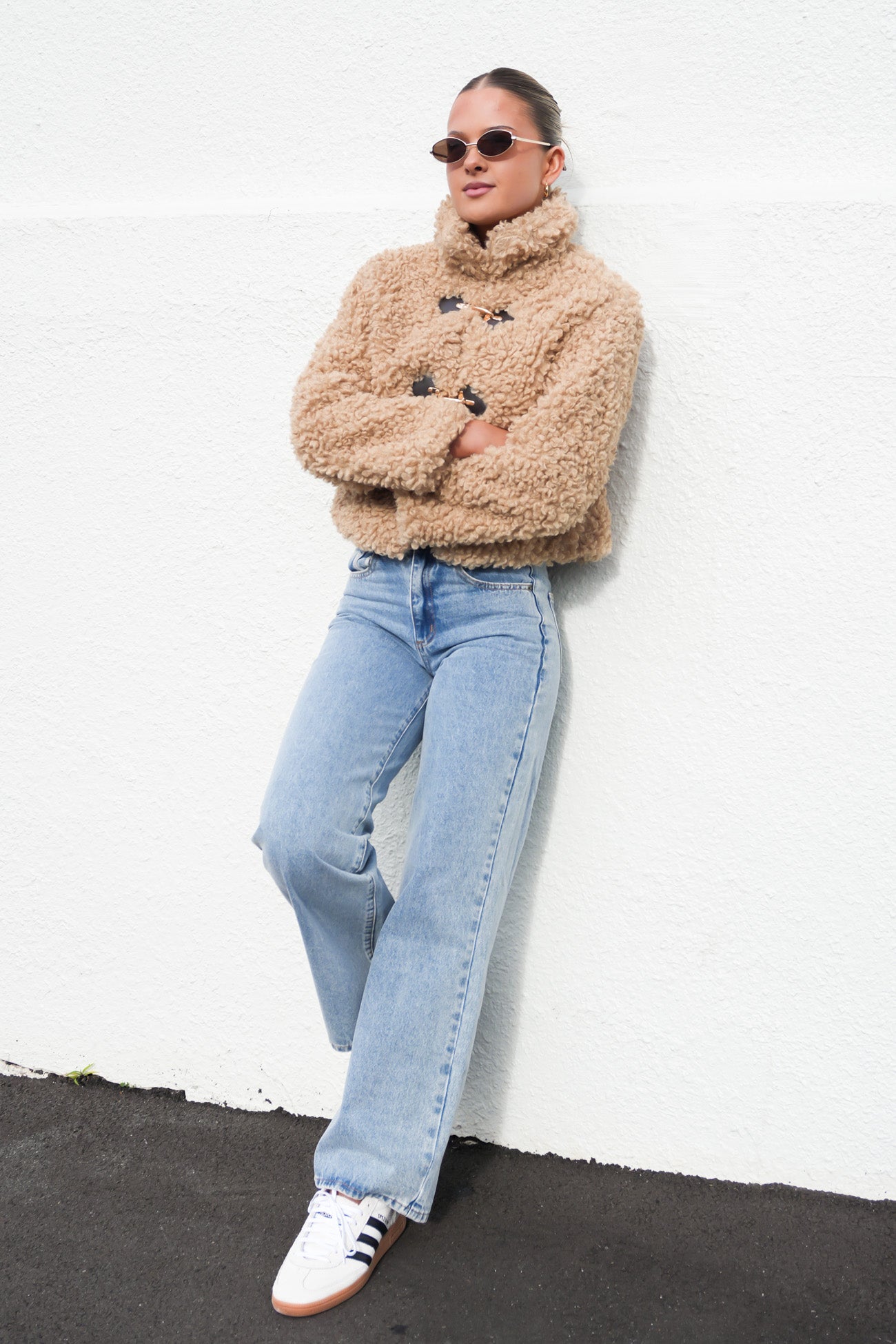 Luna Teddy Jacket Natural