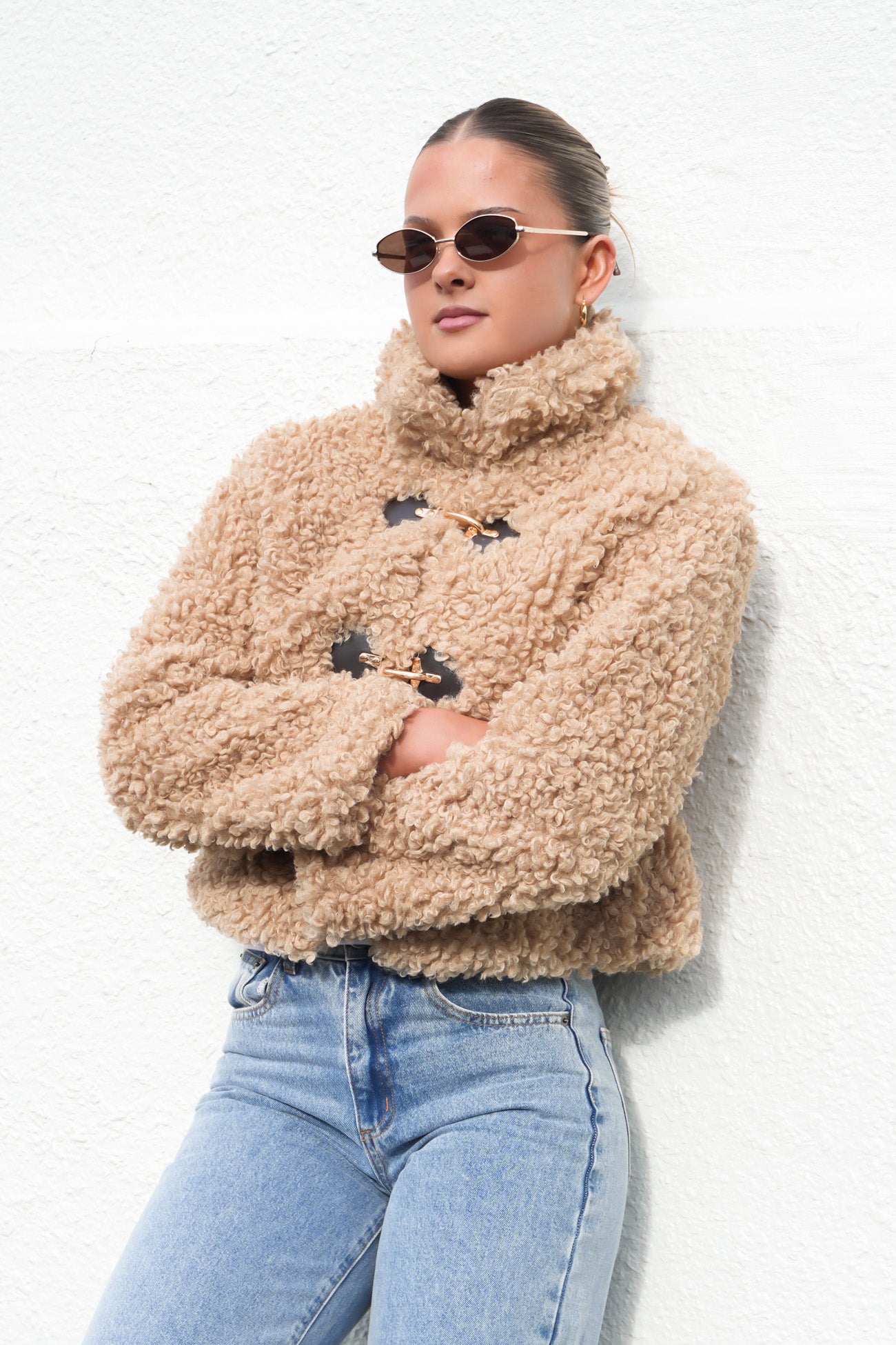 Luna Teddy Jacket Natural