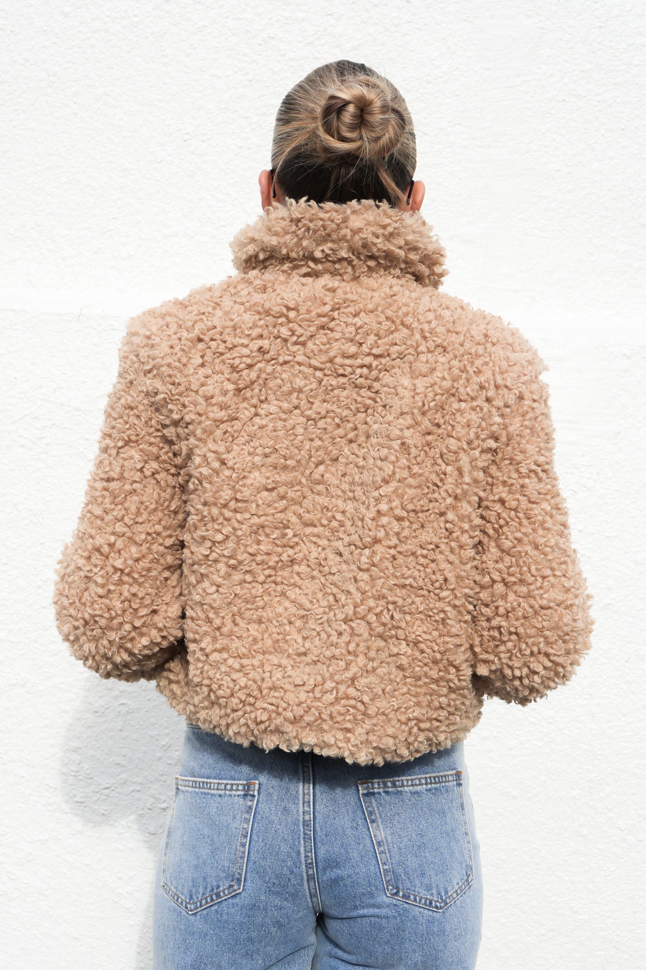 Luna Teddy Jacket Natural