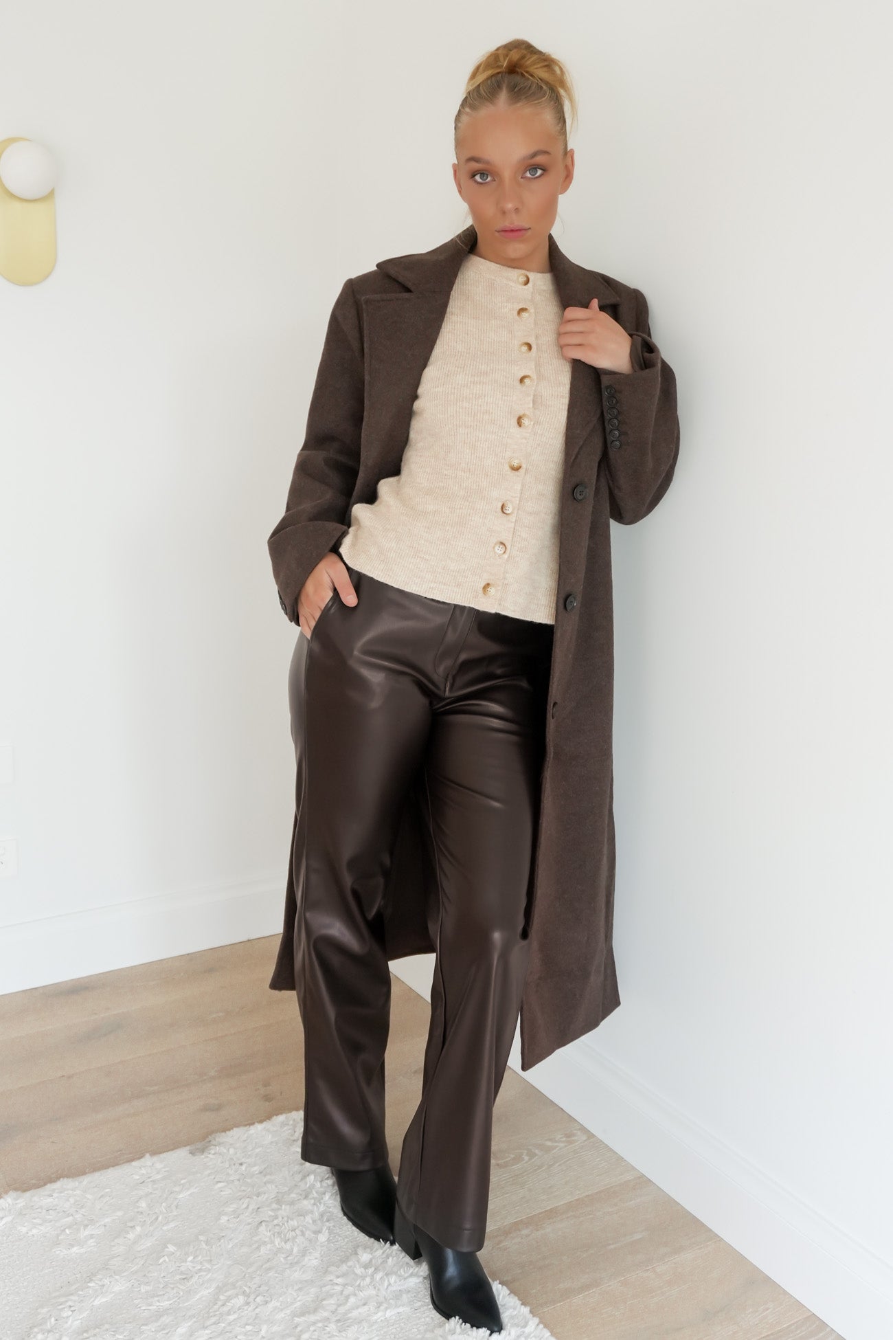 Luxe Pant Chocolate