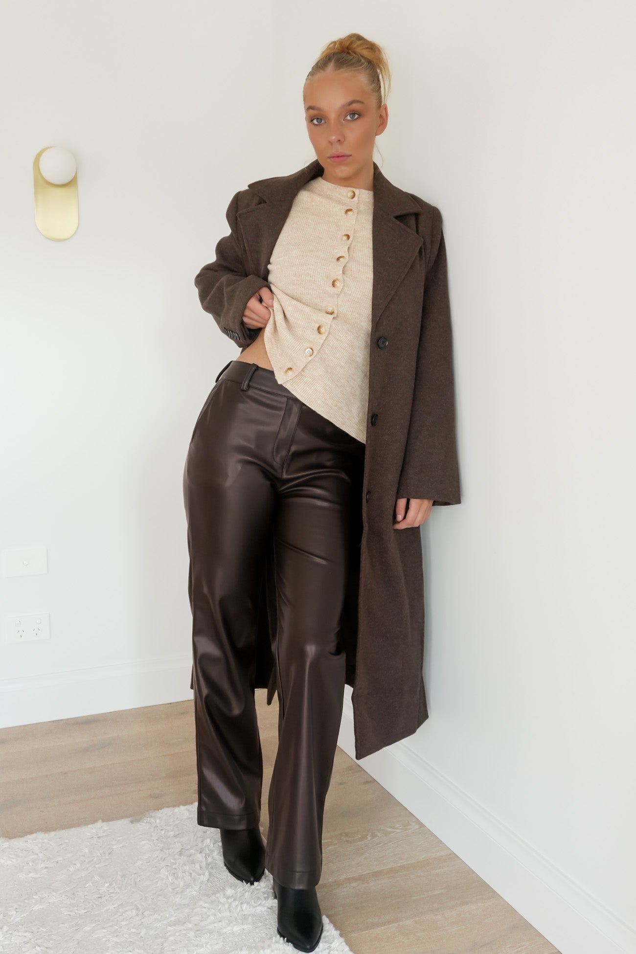 Luxe Pant Chocolate