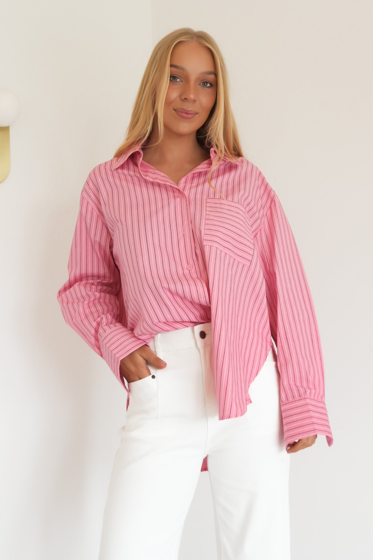 Lynton Shirt Carnation Navy