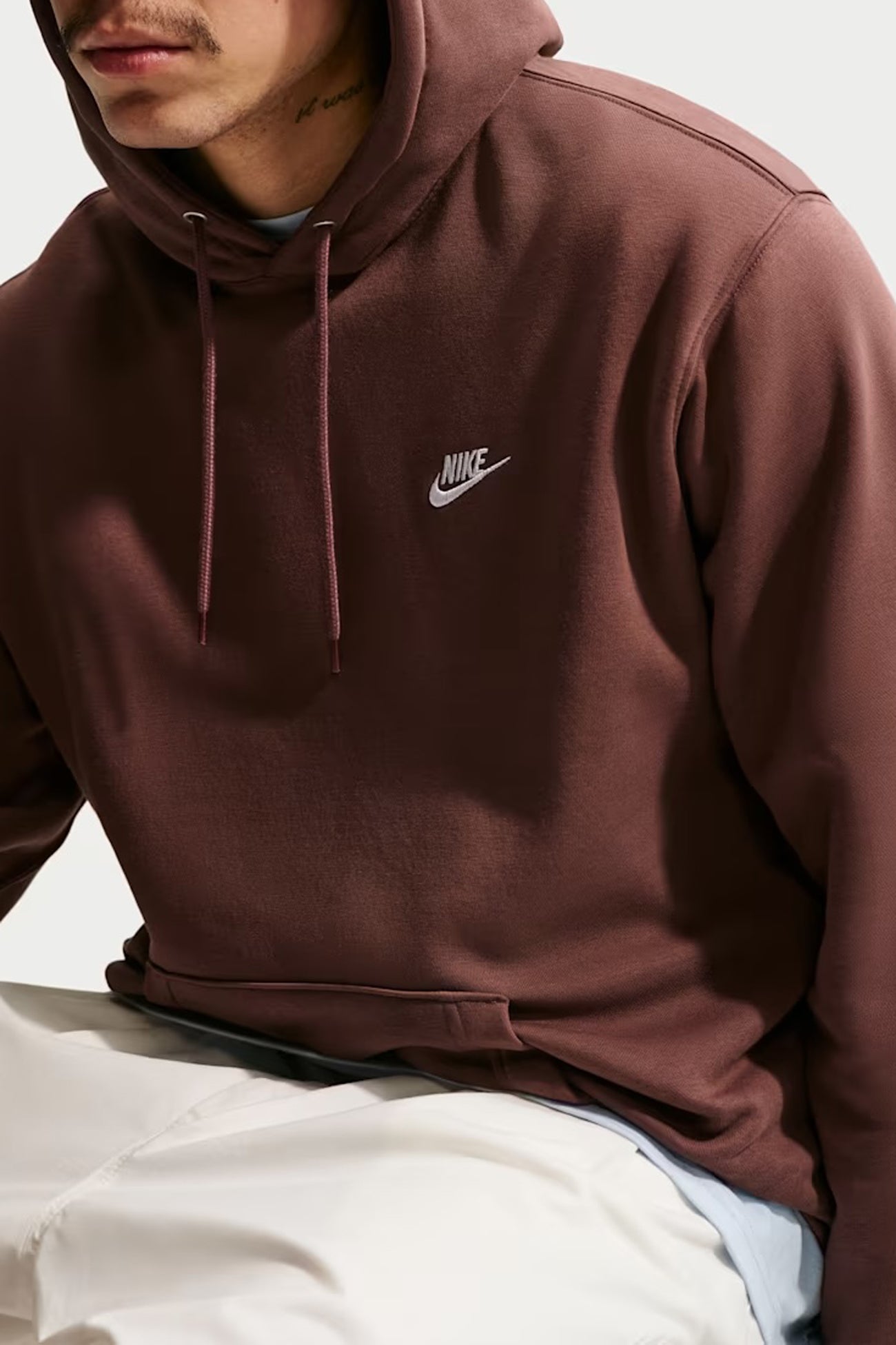 Nike Club BB Pullover Fleece Hoodie Tattoo
