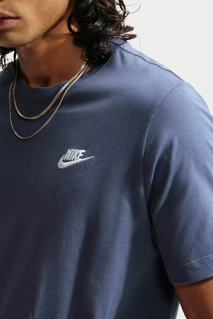 Nike Sportswear Club Tee Diffused Blue White