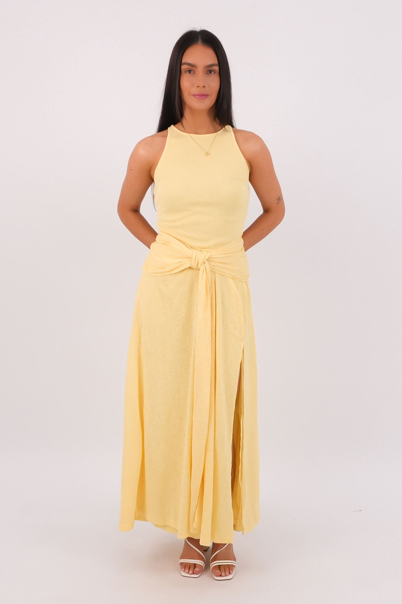 Mabelle Maxi Dress Lemon