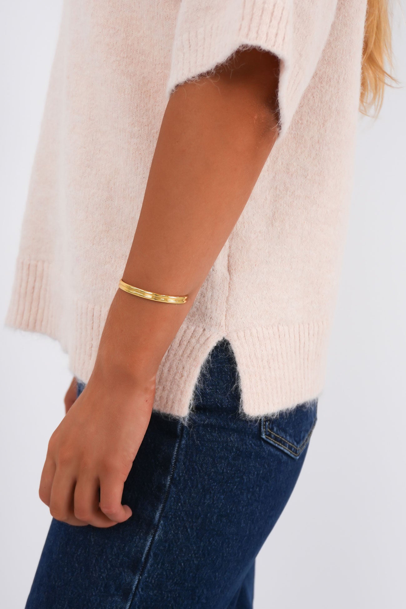 Macy Knit Top Nude