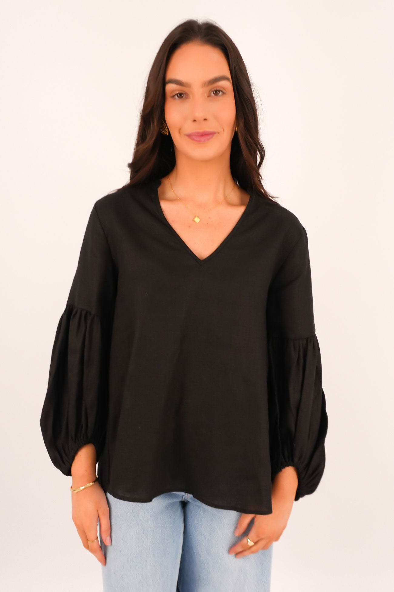 Madison Top Black