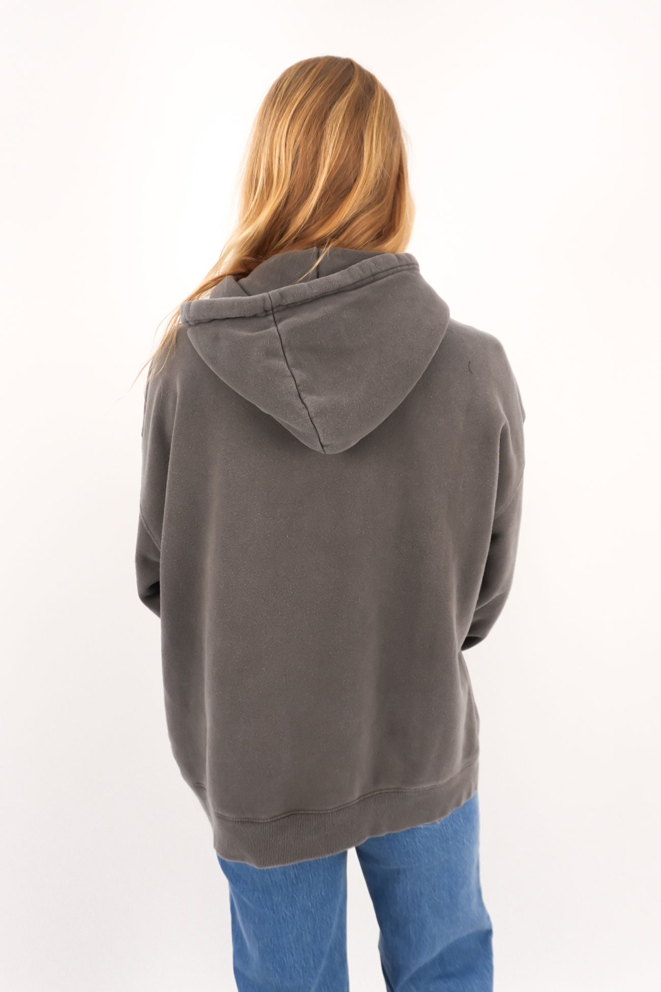 Manhattan Relaxed Hoodie Charcoal