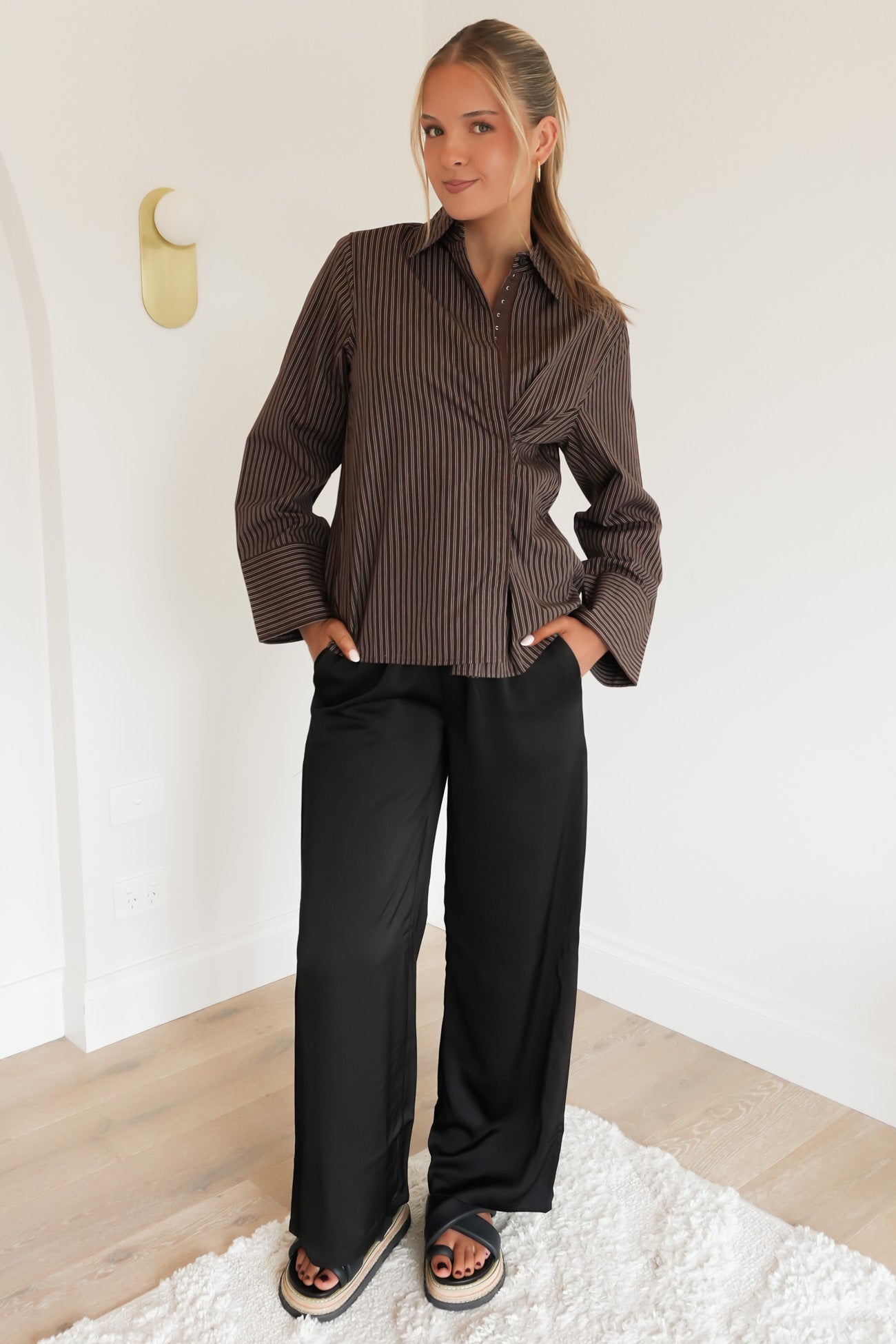 Mara Shirt Chocolate